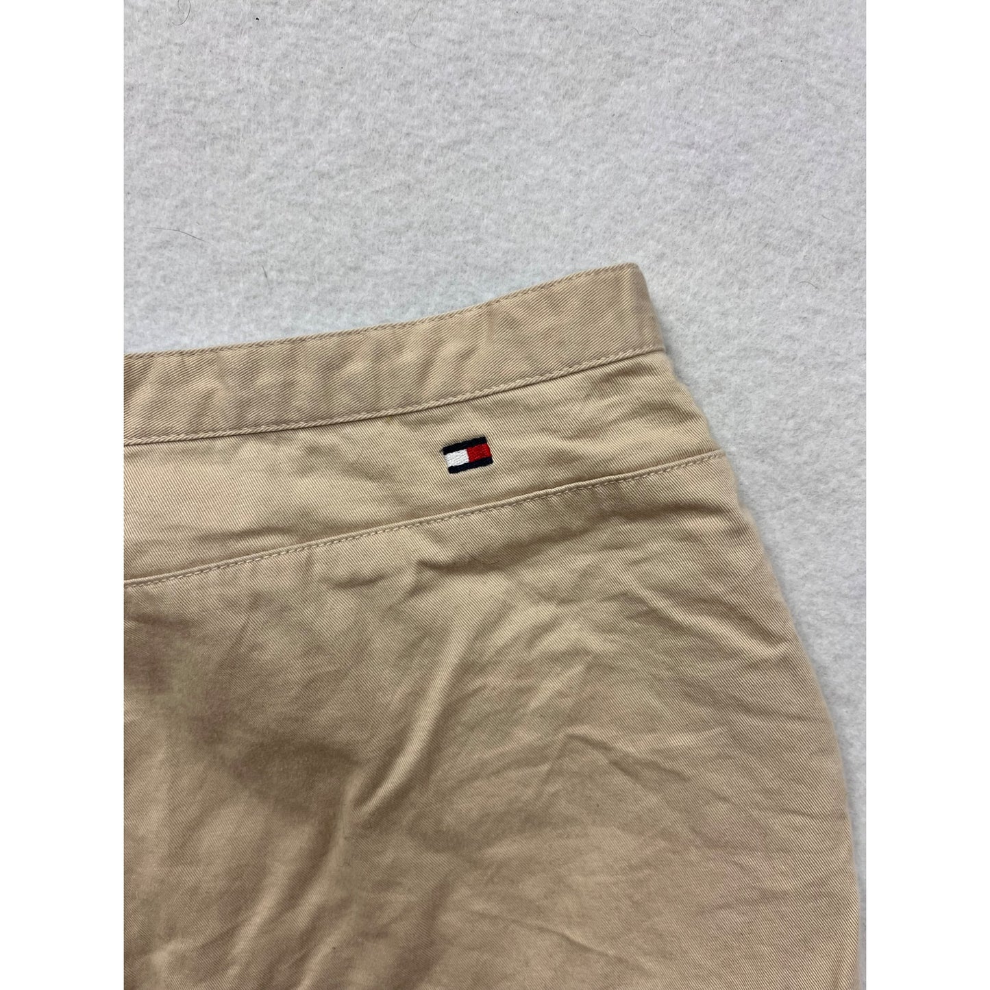 Tommy Hilfiger Women's Beige Cotton Shorts #6108