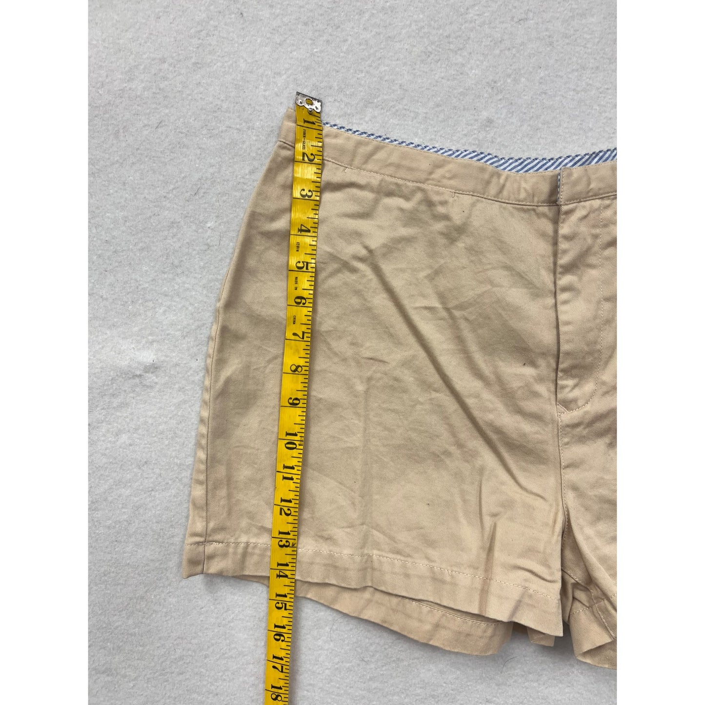 Tommy Hilfiger Women's Beige Cotton Shorts #6108