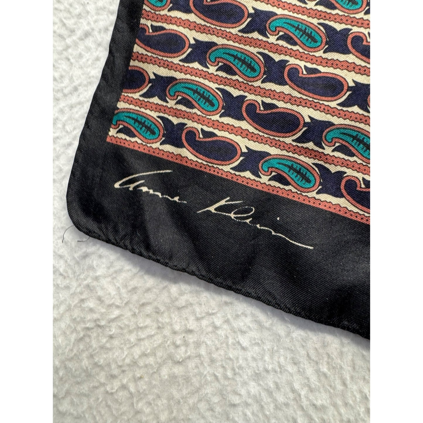 Vintage Anne Klein Silk Scarf #5804