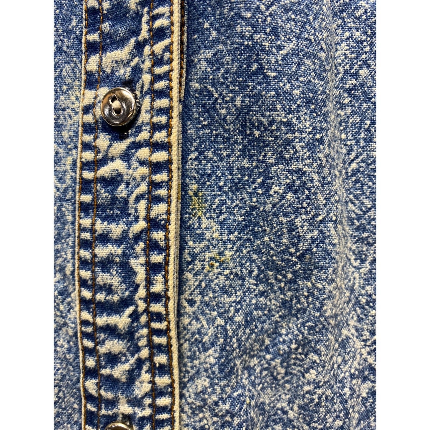 Vintage Polly Bleu Acid washed button up #3957