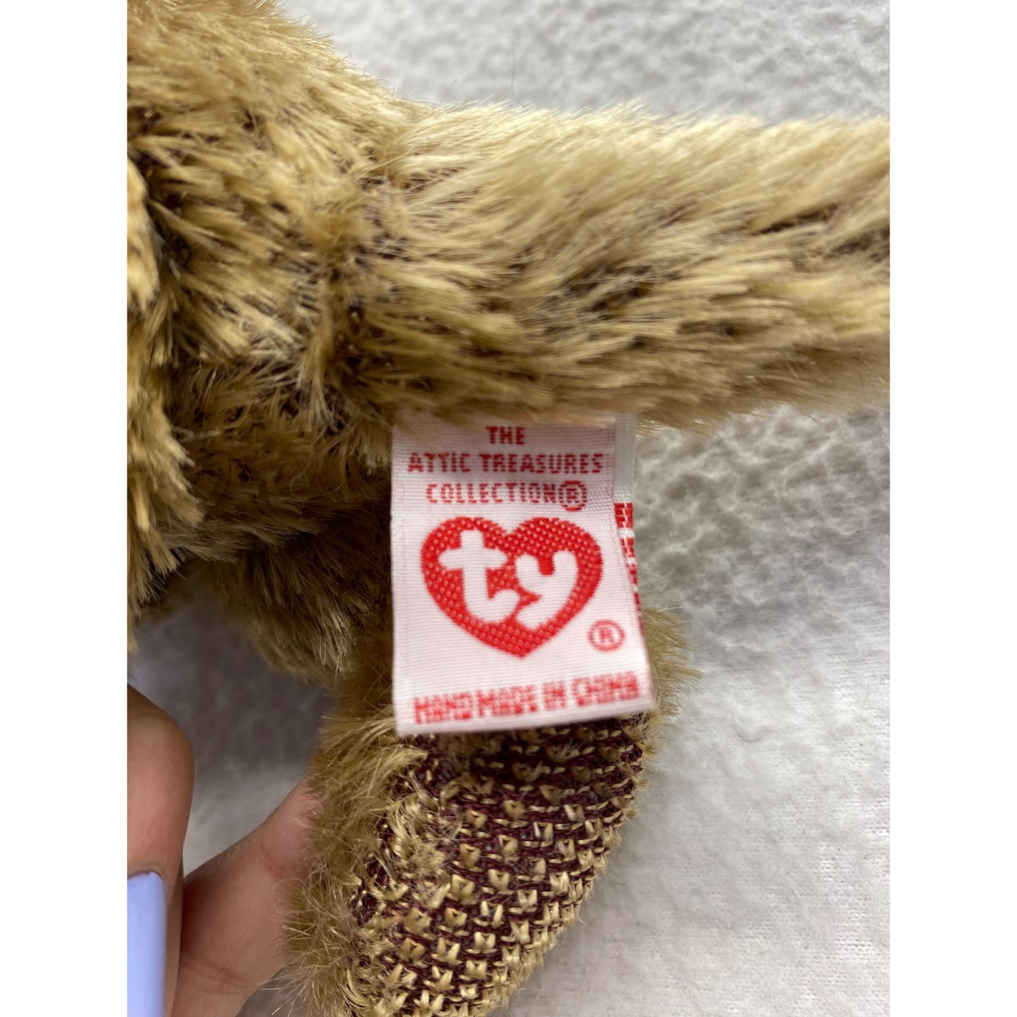 VNTG Hogan the Kangaroo Beanie Baby #5184