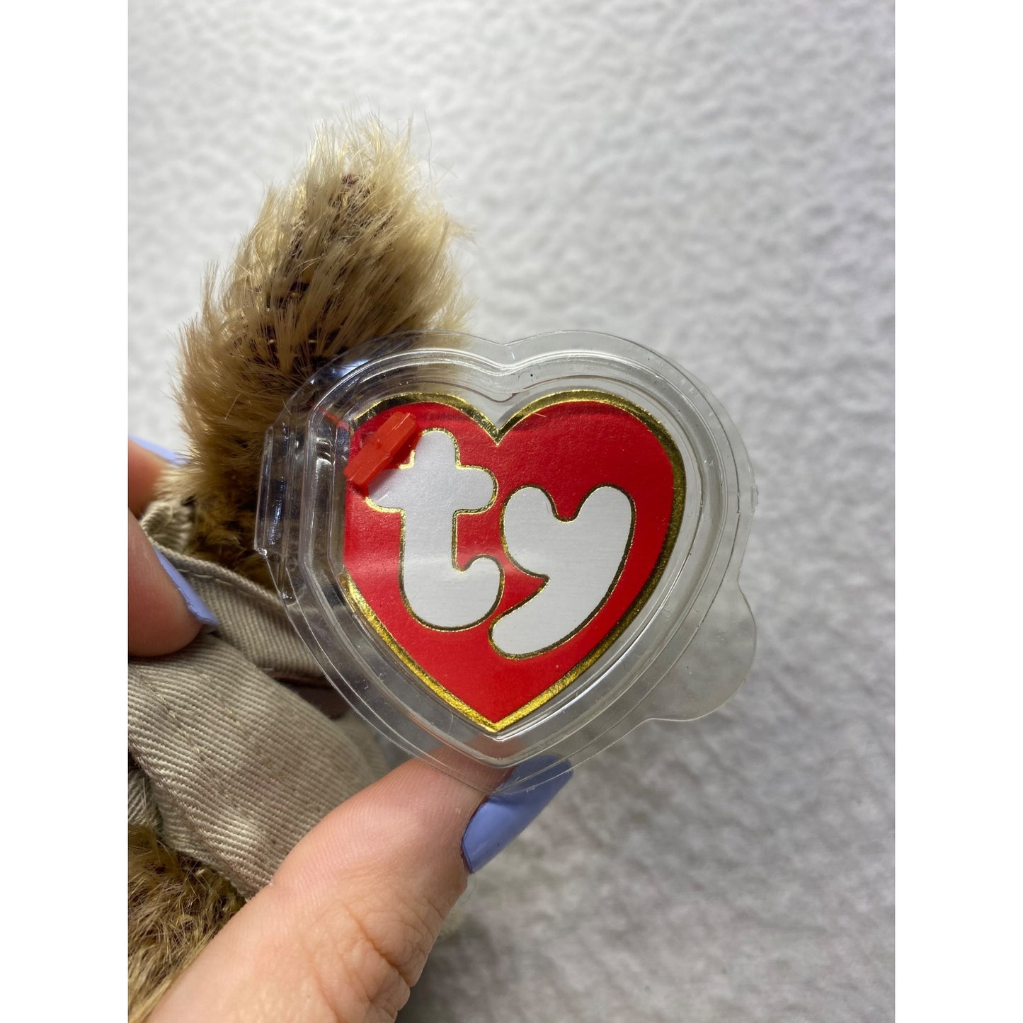VNTG Hogan the Kangaroo Beanie Baby #5184