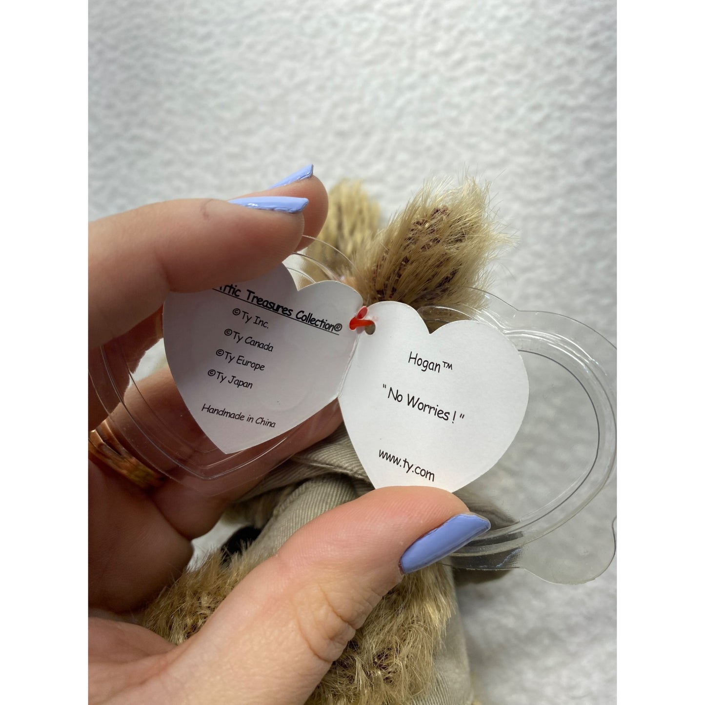 VNTG Hogan the Kangaroo Beanie Baby #5184