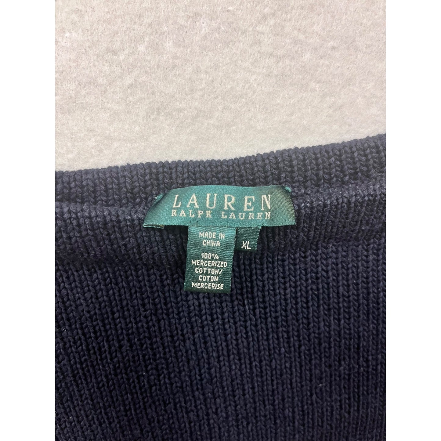 Women’s XL Vintage Ralph Lauren Knitted Sweater #6849