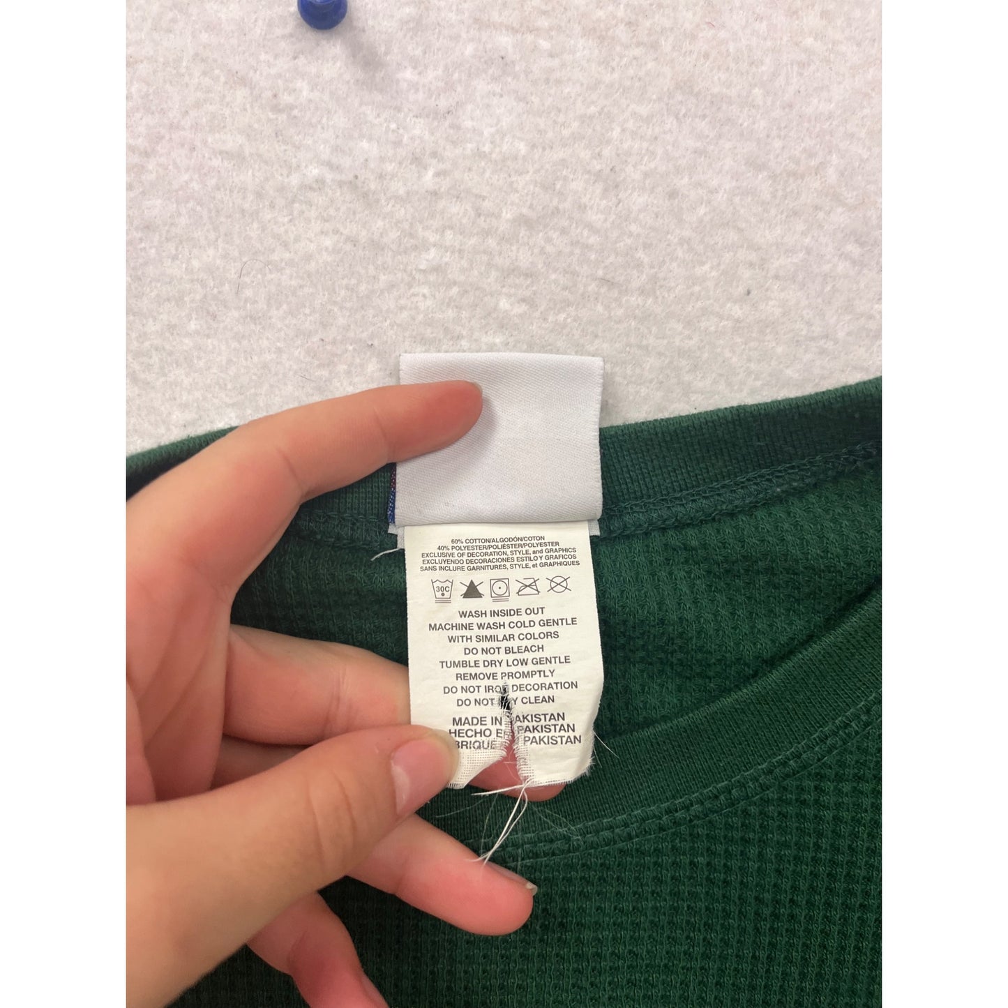Green Bay Packers Womens Long Sleeve Thermal Shirt NFL Team Apparel Size S #805A