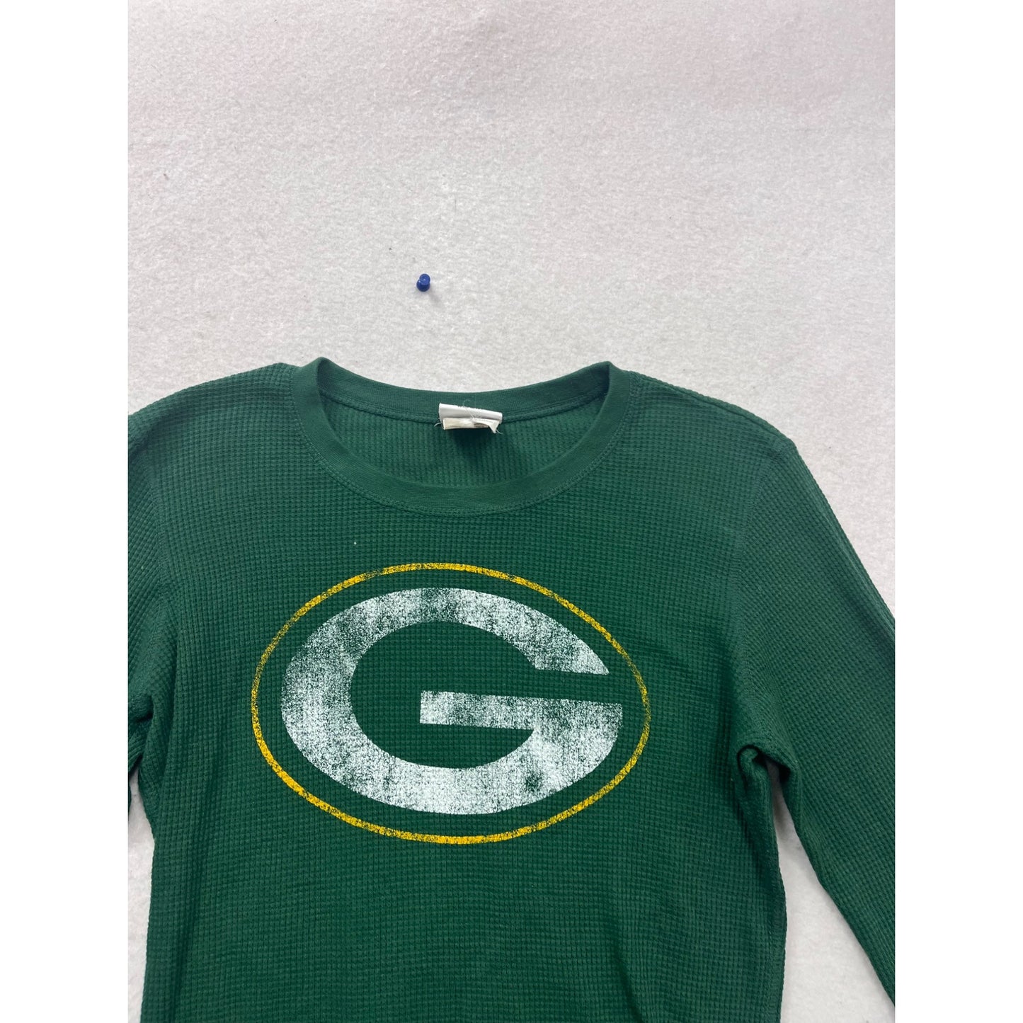 Green Bay Packers Womens Long Sleeve Thermal Shirt NFL Team Apparel Size S #805A