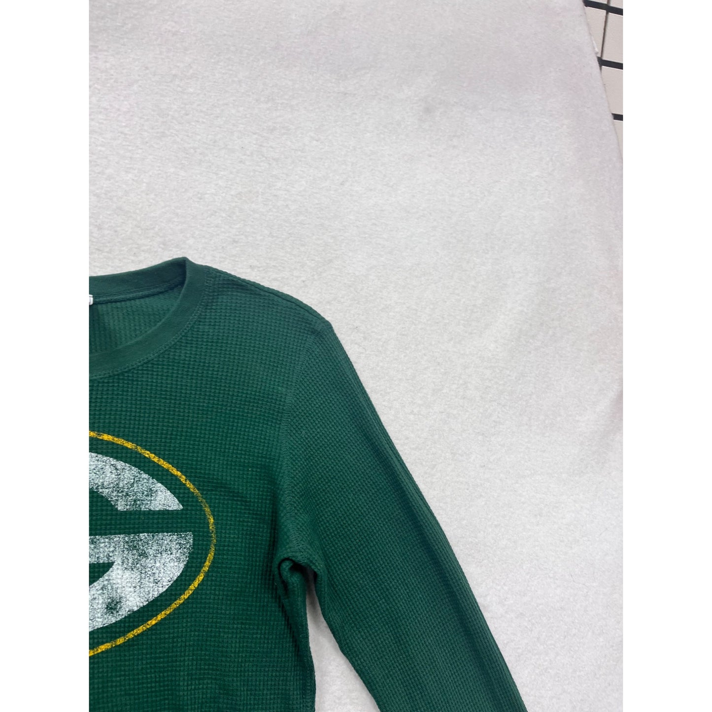 Green Bay Packers Womens Long Sleeve Thermal Shirt NFL Team Apparel Size S #805A