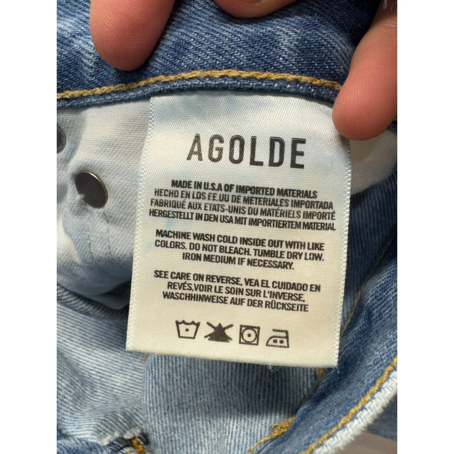 Women’s Agolde 90’s Mid Rise Jeans #5796