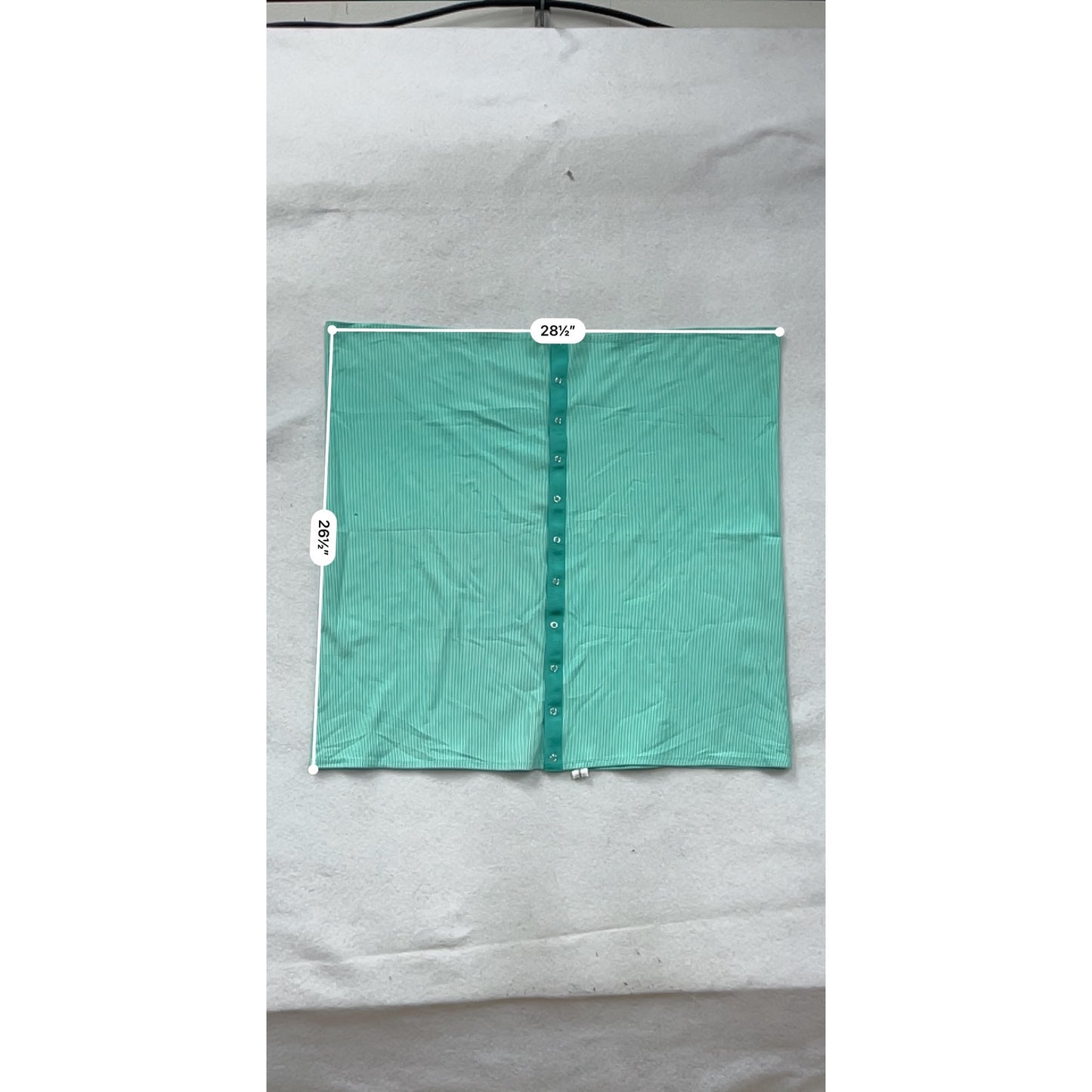 Lululemon O/S Green Striped Infinity Scarf #8693