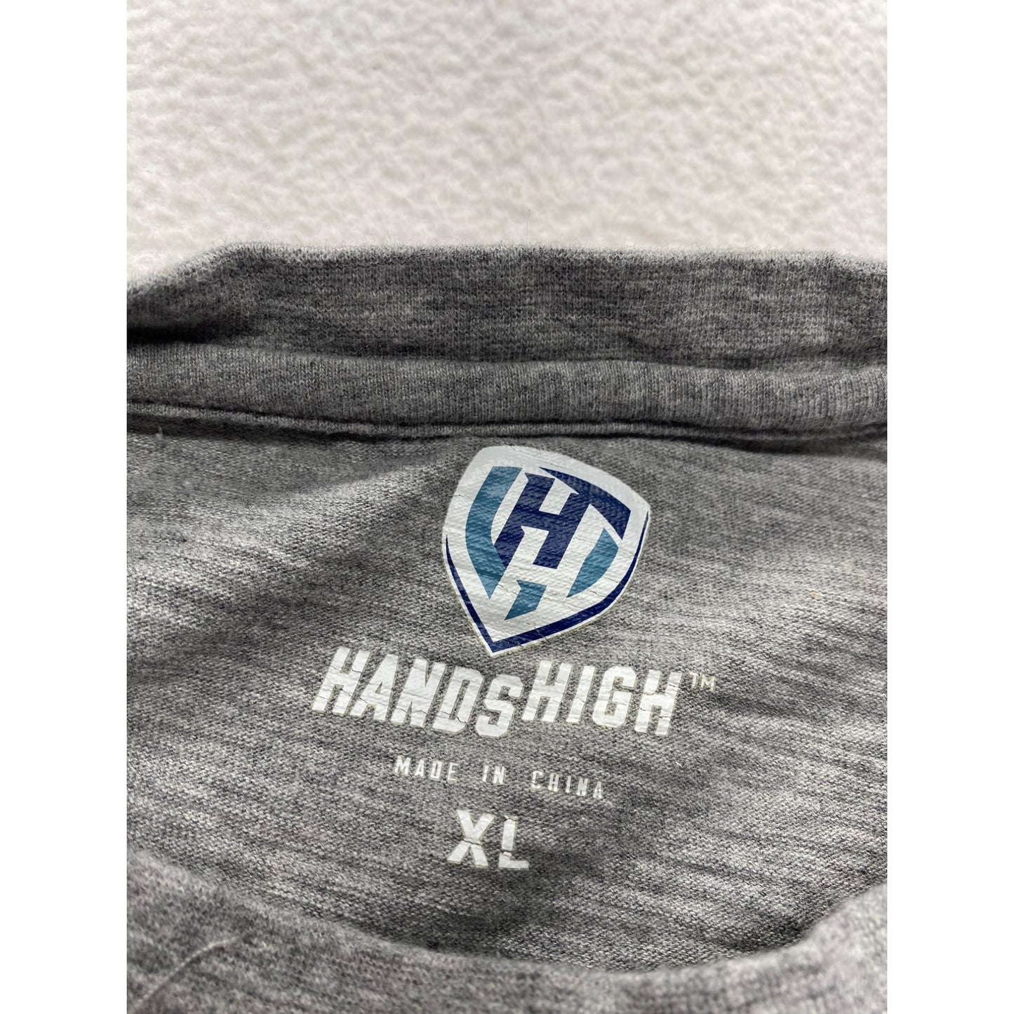 Minnesota Vikings Hands High XL Crewneck Sweatshirt Gray Cotton #7139