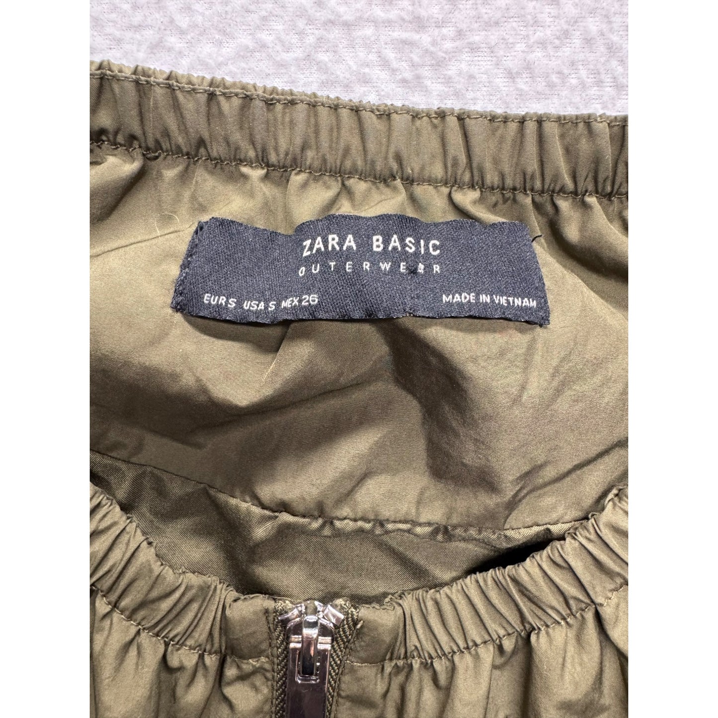 Women’s Zara Basics Bomber Jacket#5700