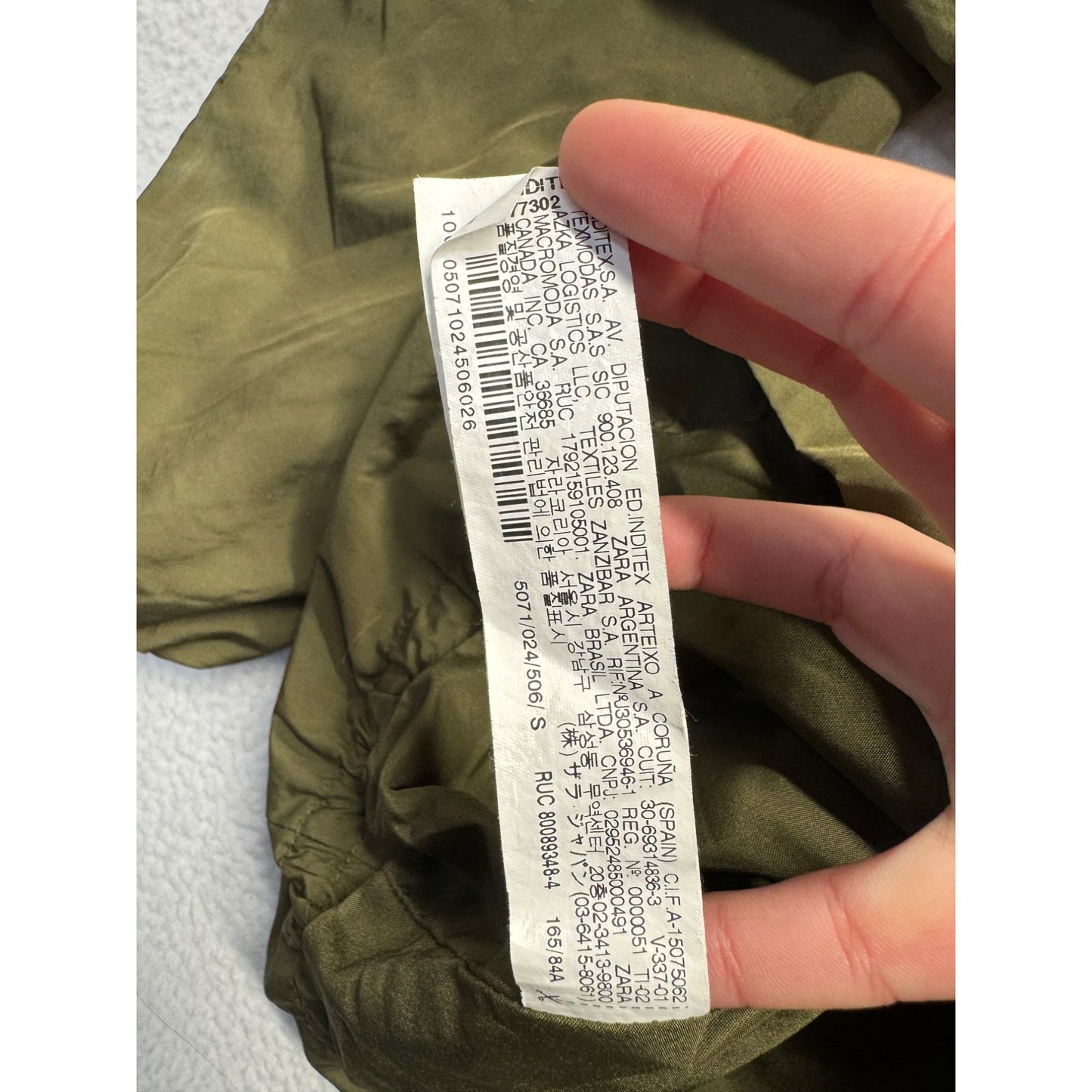Women’s Zara Basics Bomber Jacket#5700
