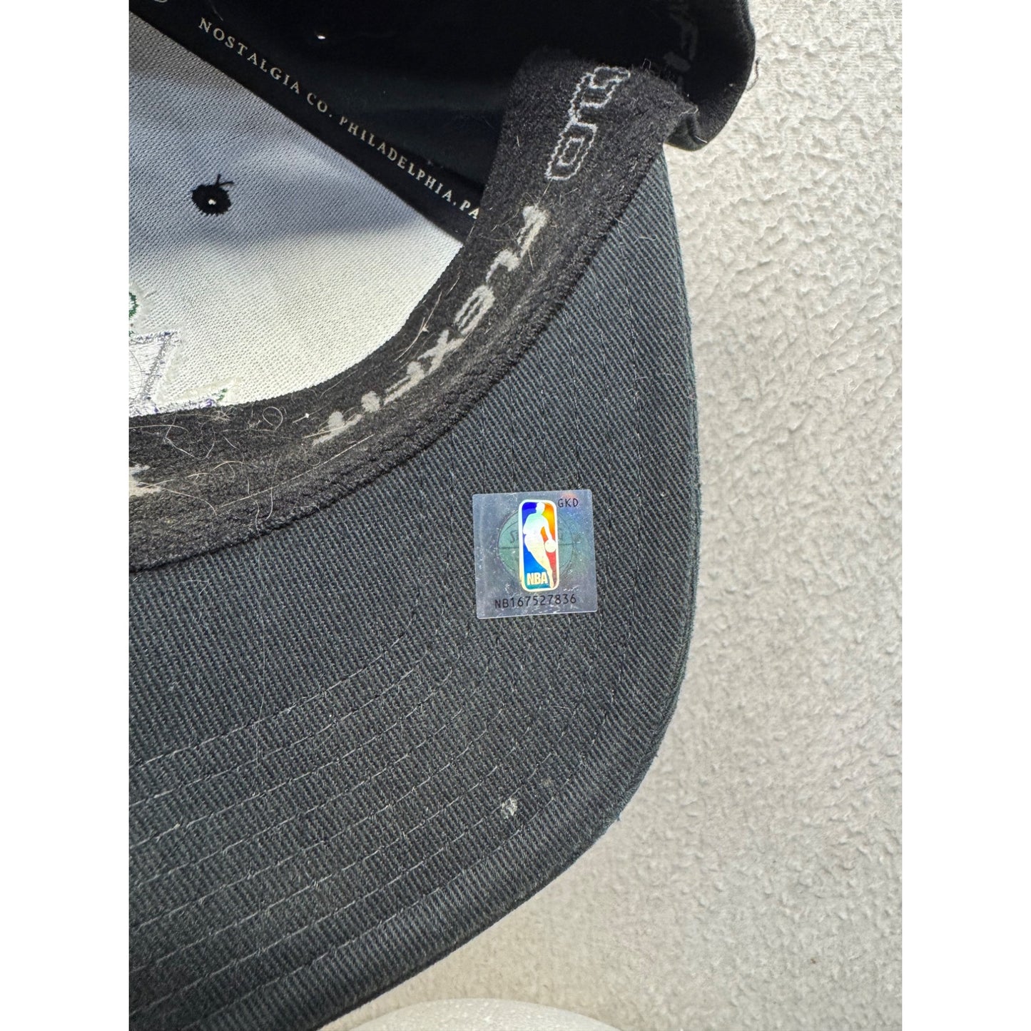 Mitchell & Ness Milwaukee Bucks HWC Snapback Hat Black Embroidered #9760