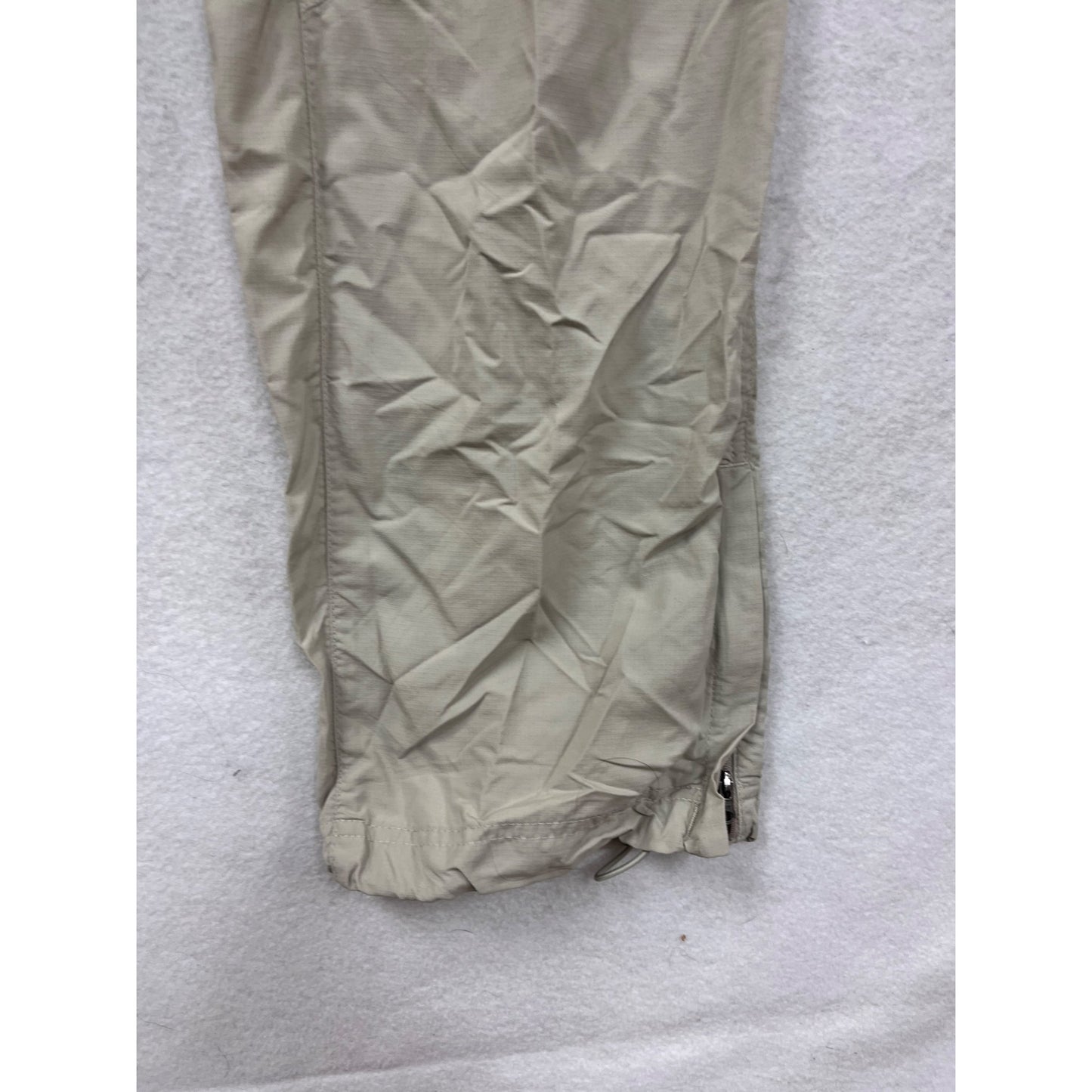 Columbia Womens Omni-Shade Convertible Cargo Pants Beige Size 10 #6826