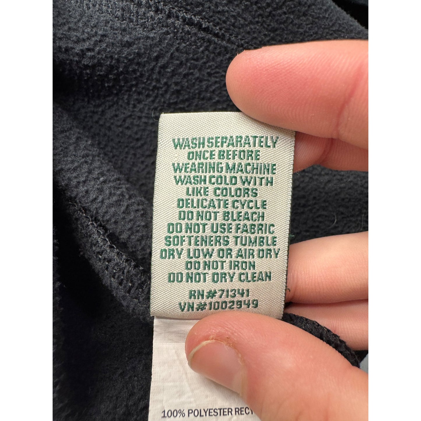 L.L. Bean Quarter Zip Sweater #5542