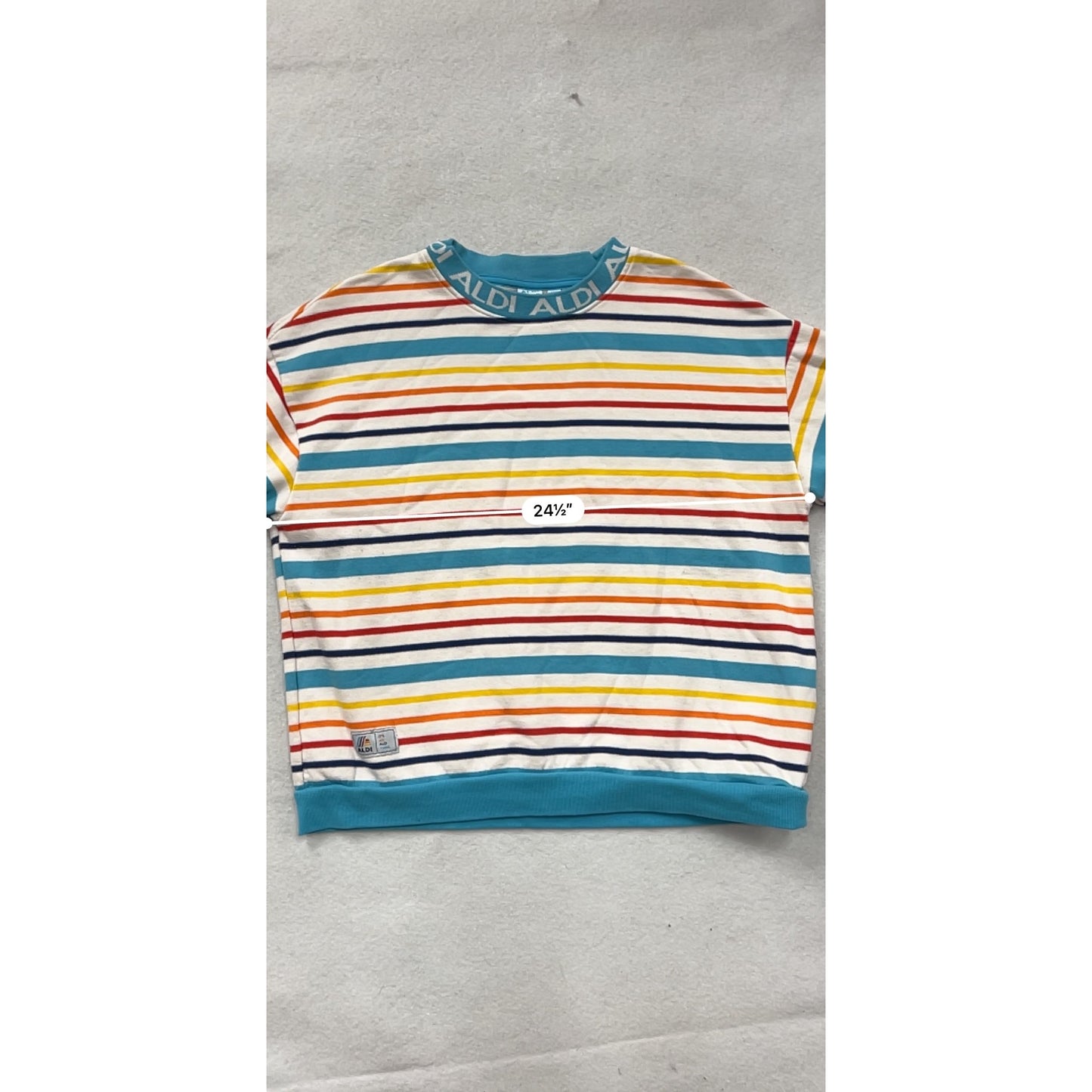 Aldi Gear XL Striped Crewneck Sweatshirt #8646