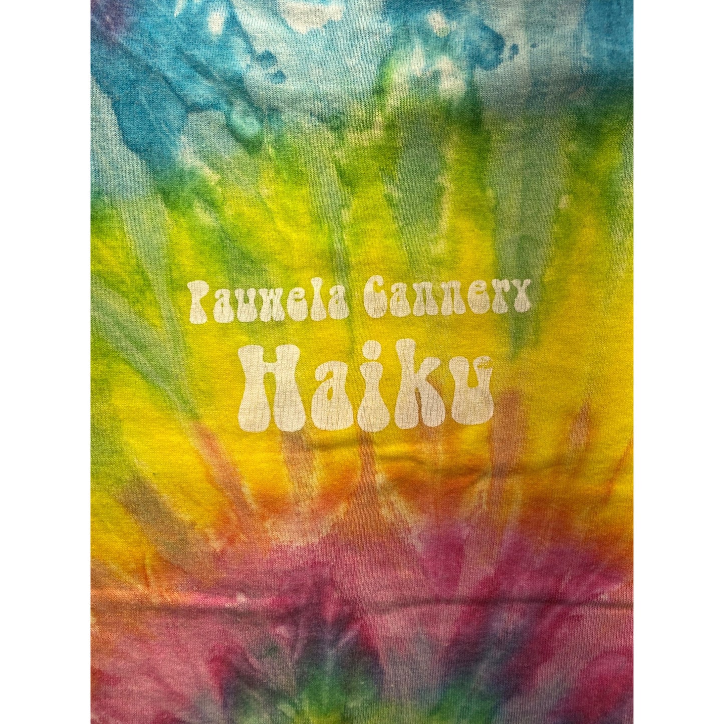 Colortone Tie-Dye T-Shirt XL "Baked On Maui" Peace Sign #7157
