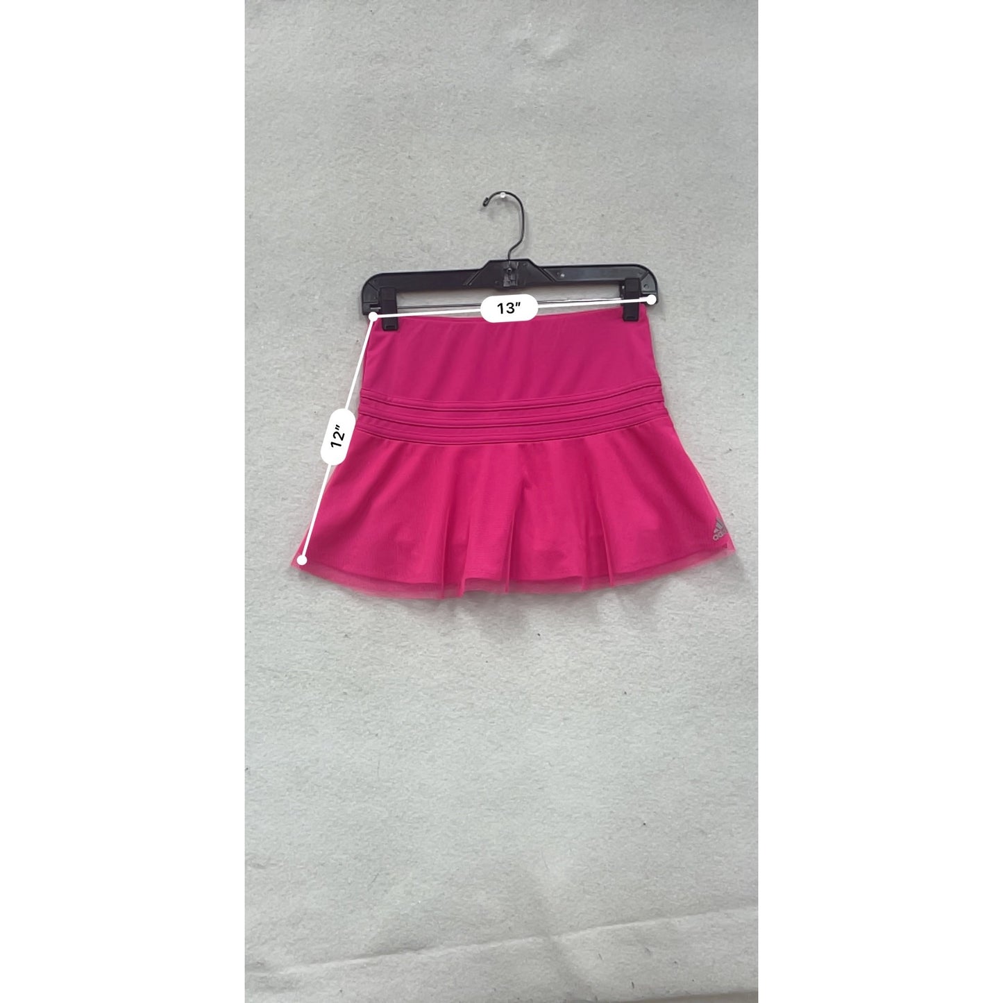 Adidas Womens Small Pink Athletic Tennis Skirt #8454