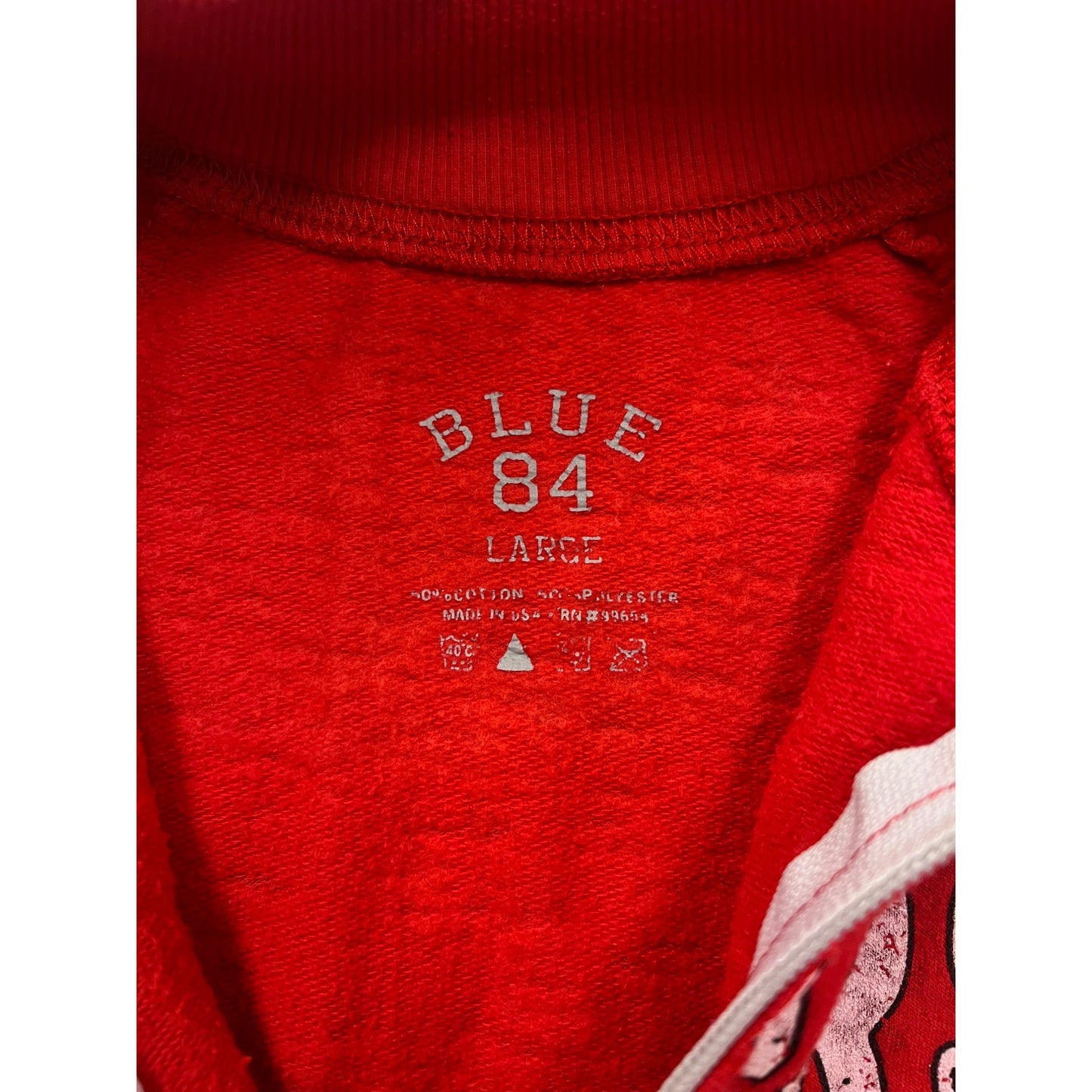 University Of Wisconsin Badgers Youth Full-Zip Red Sweatshirt Jacket #2992