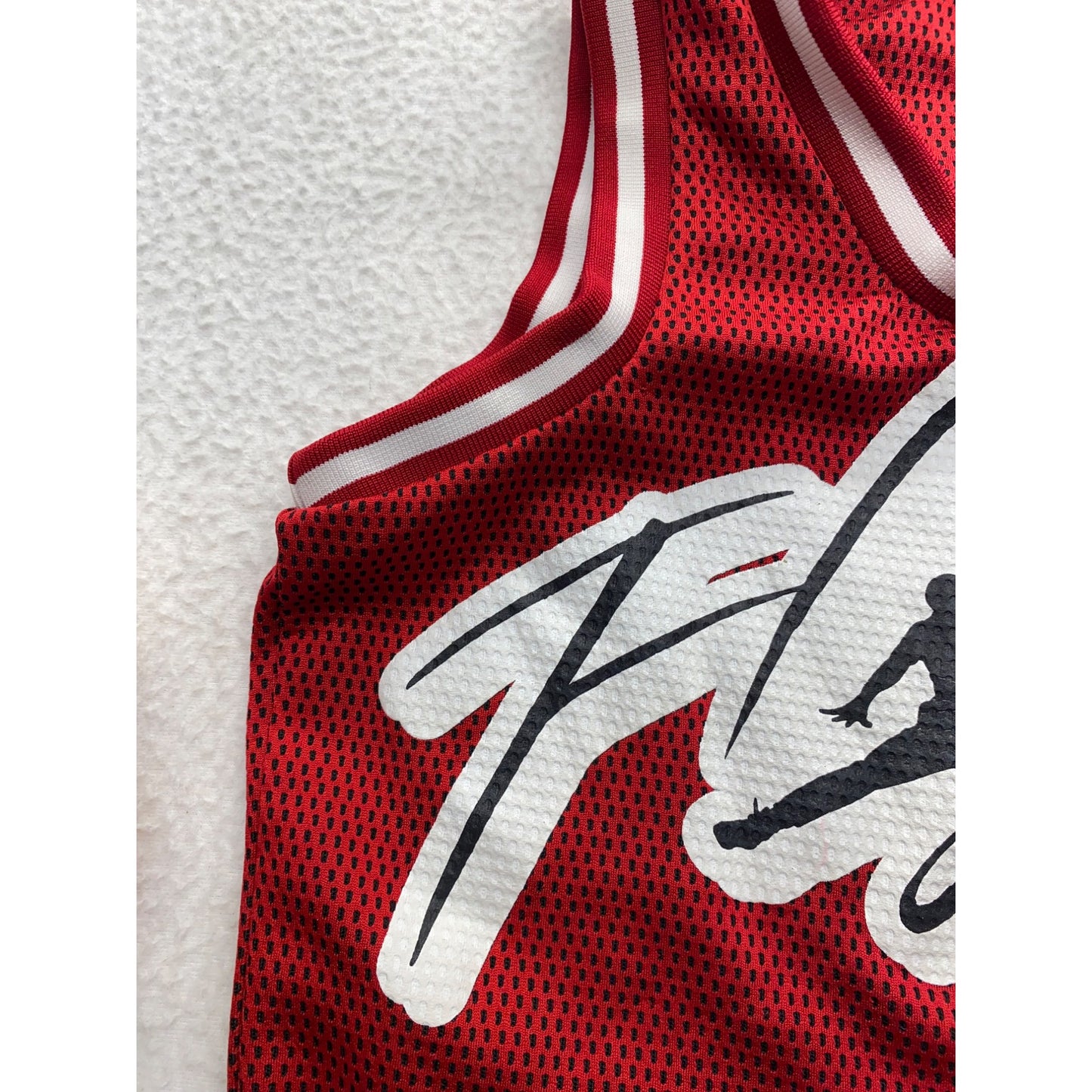 Nike Jordan Flight 23 Youth Red Basketball Jersey #7348