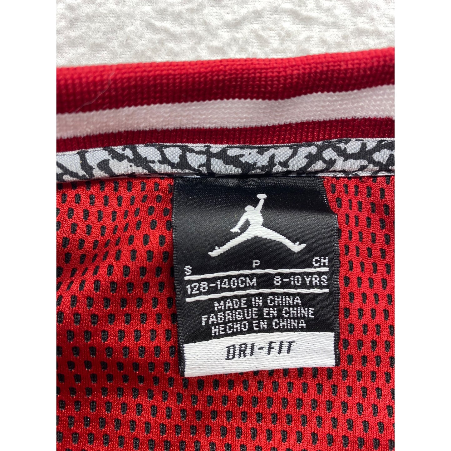 Nike Jordan Flight 23 Youth Red Basketball Jersey #7348