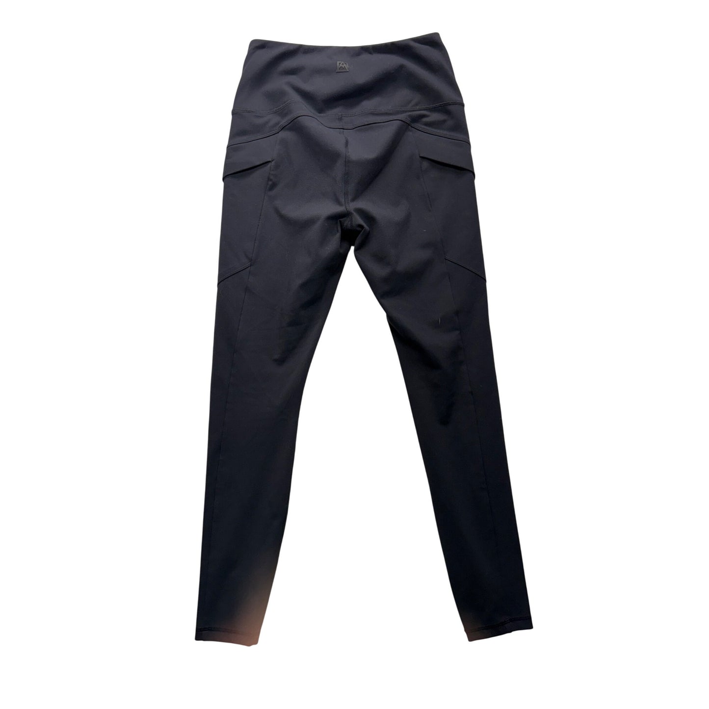 Avalanche Womens Black High-Waisted Leggings With Side Pockets #7435