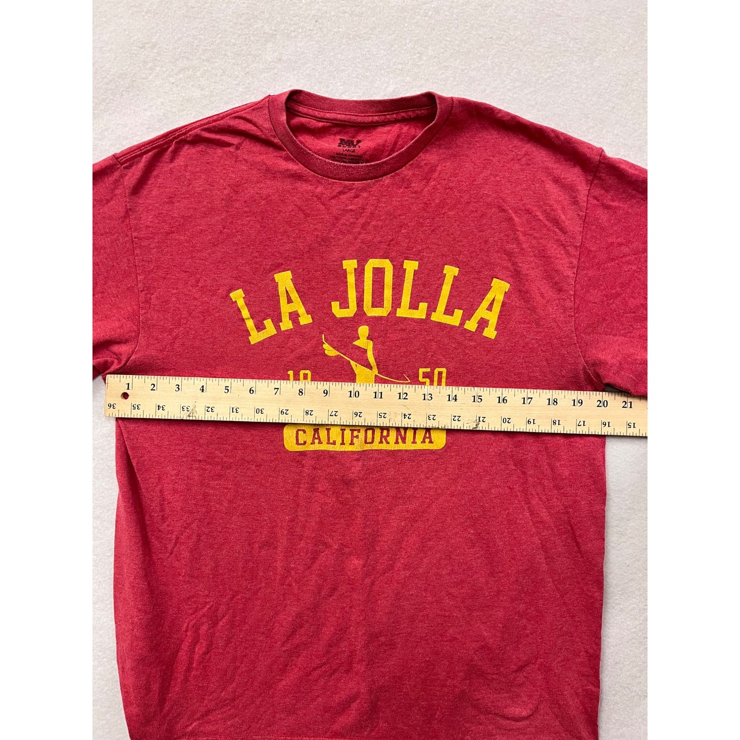 Men’s Large MV Sport La Jolla California 1850 Graphic T-Shirt #6356