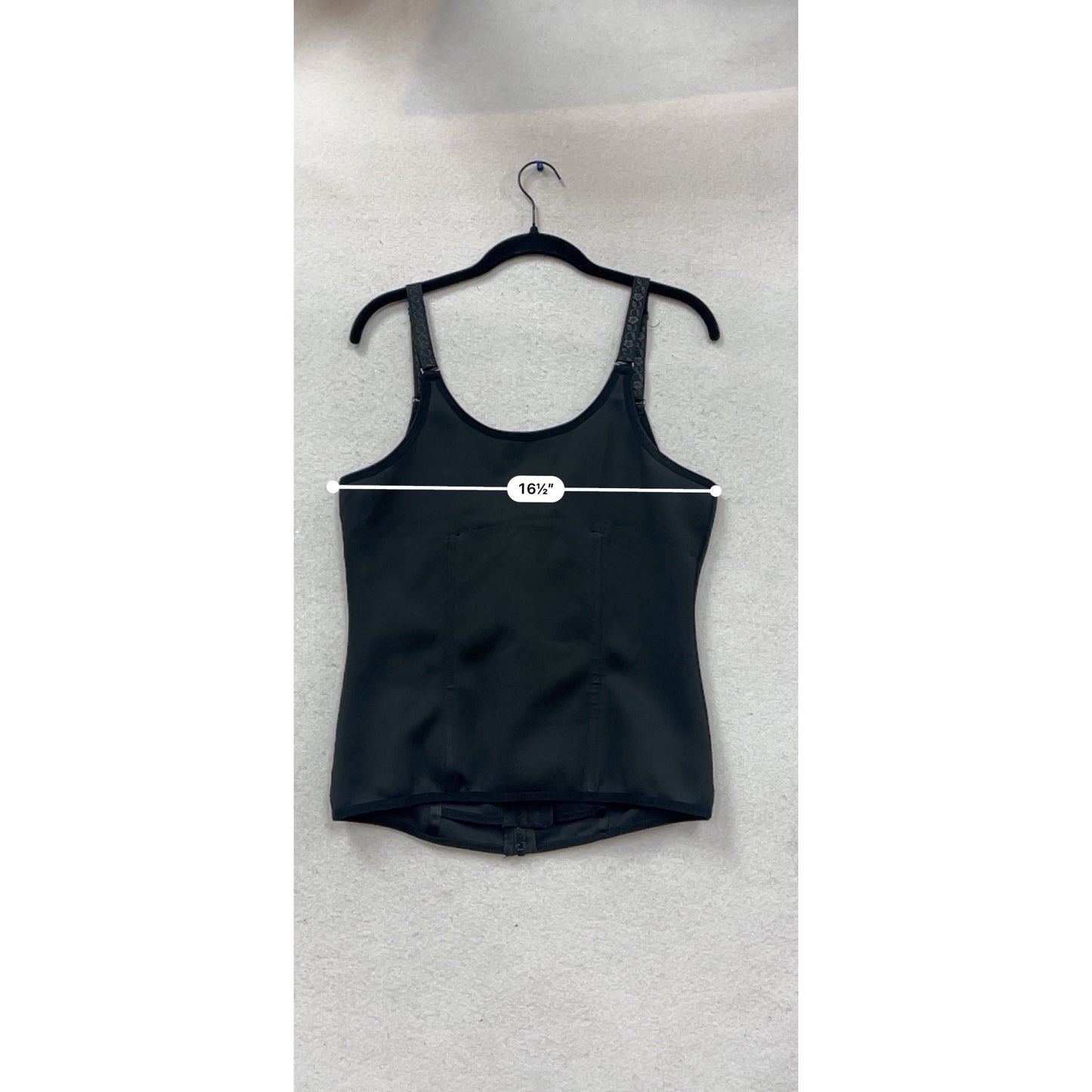 Gotoley Black Waist Trainer 2XL With Adjustable Straps #957A