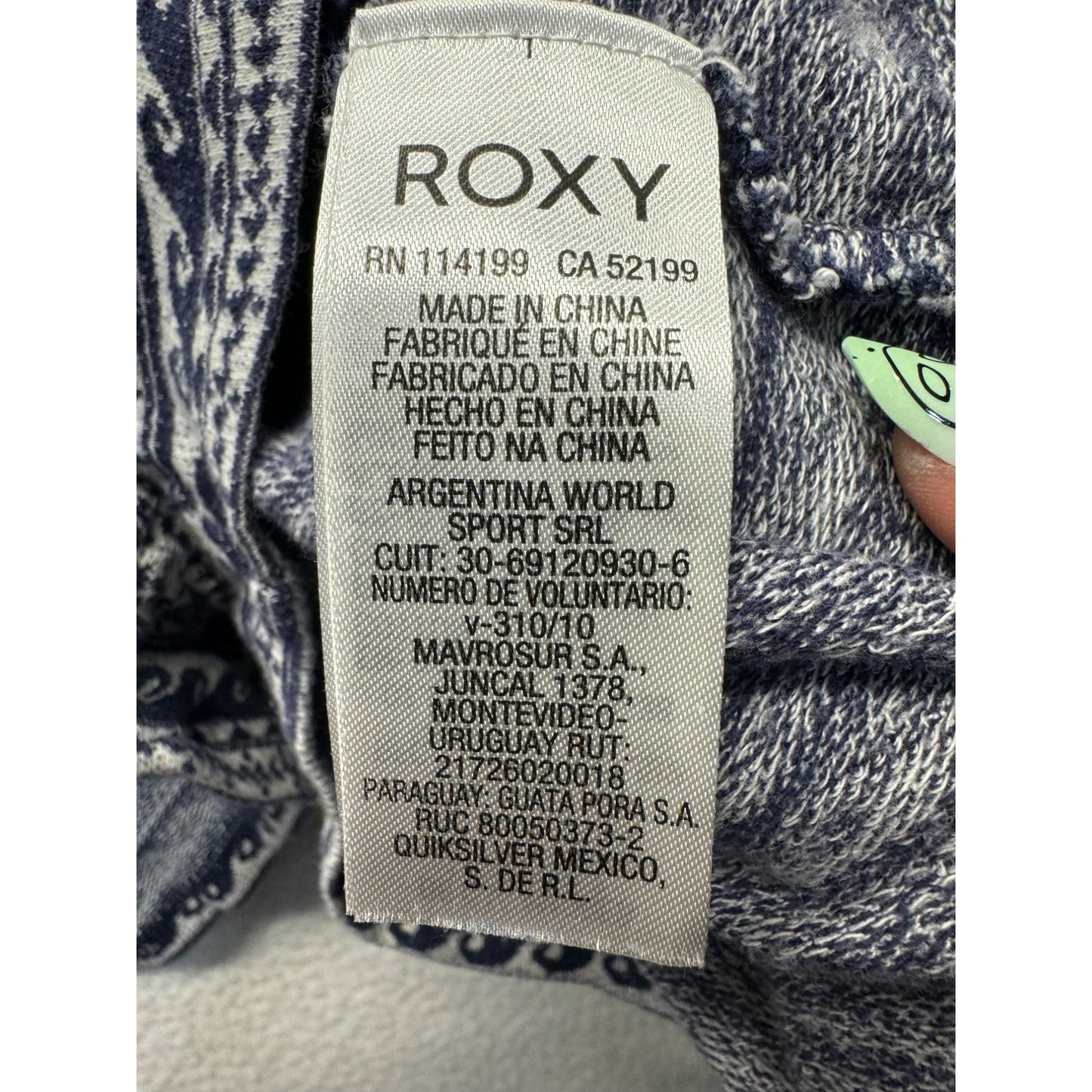 Roxy wave Open side Jumper#5243
