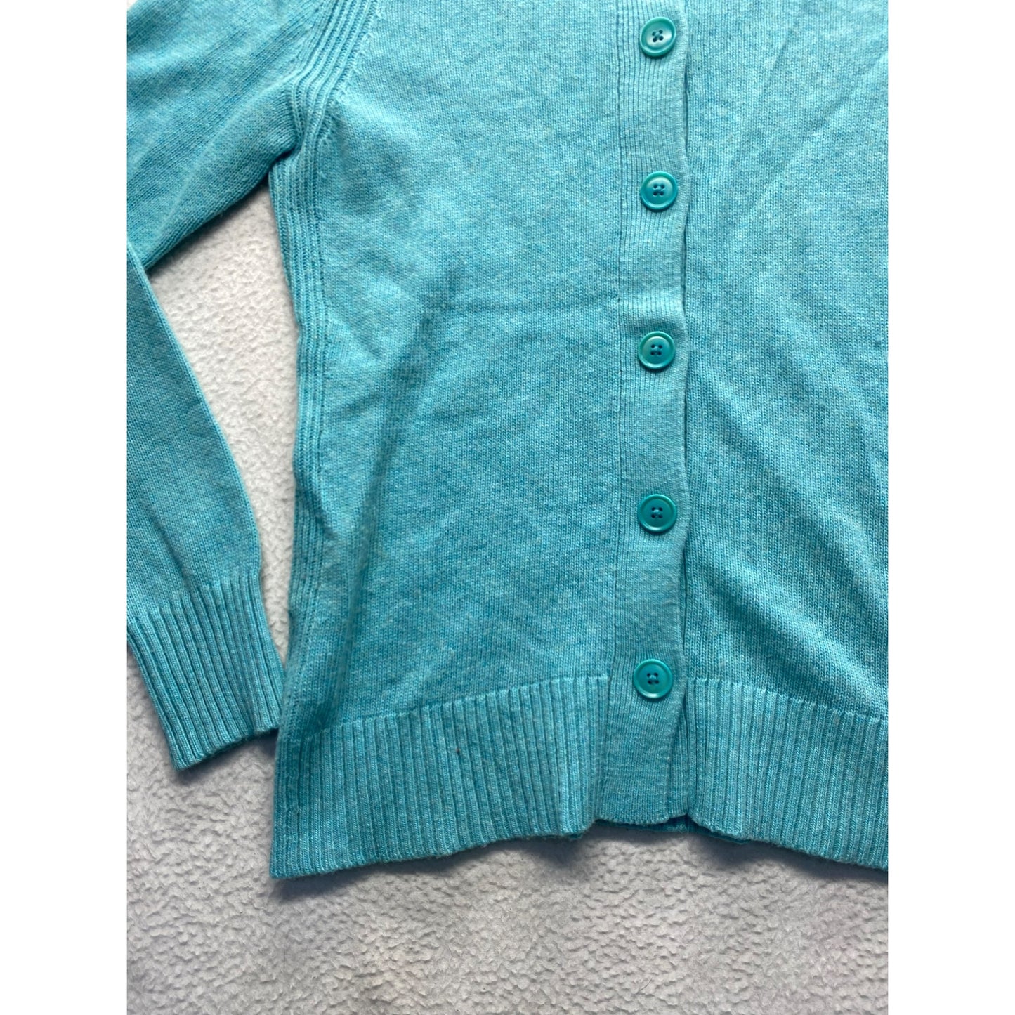 Banana Republic Turquoise V-Neck Sweater #5687