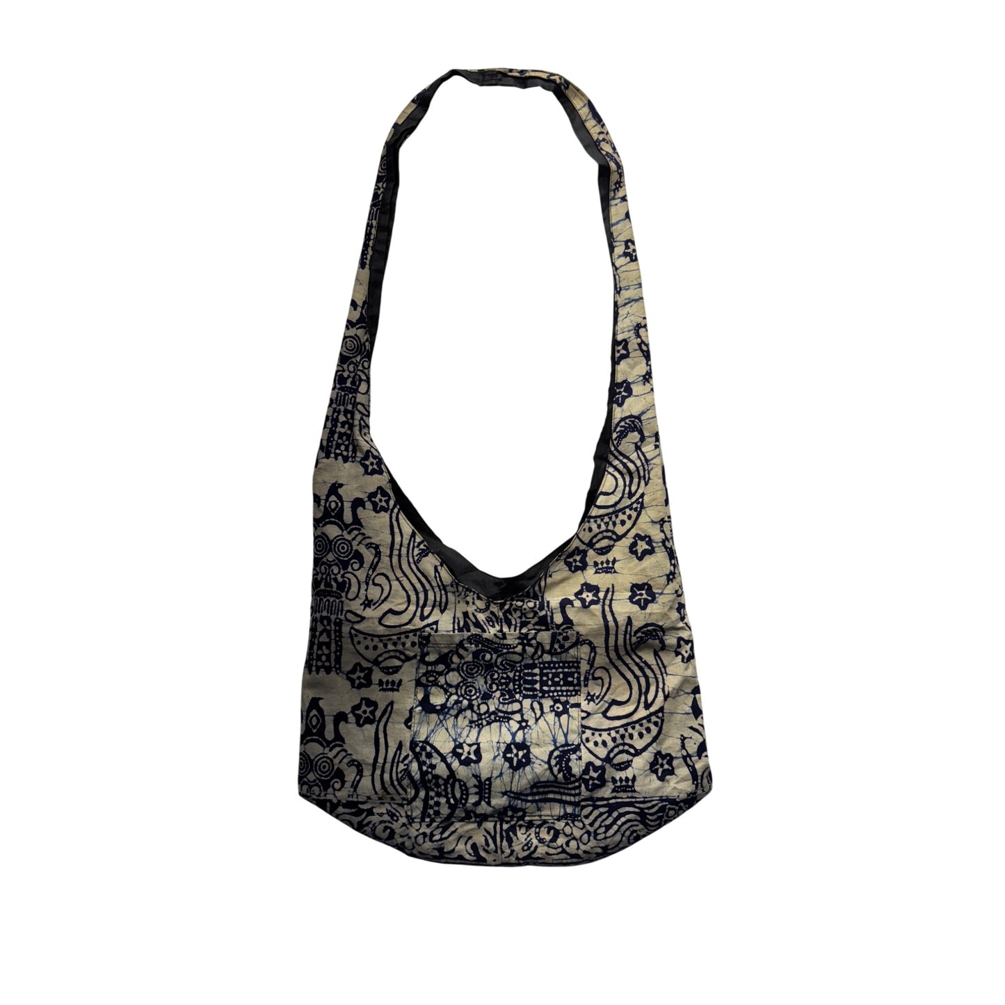 Abstract Crossbody Tote Bag #5809