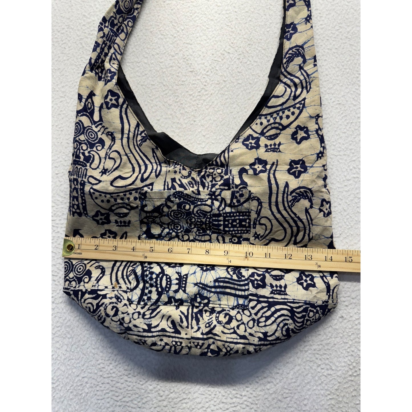 Abstract Crossbody Tote Bag #5809