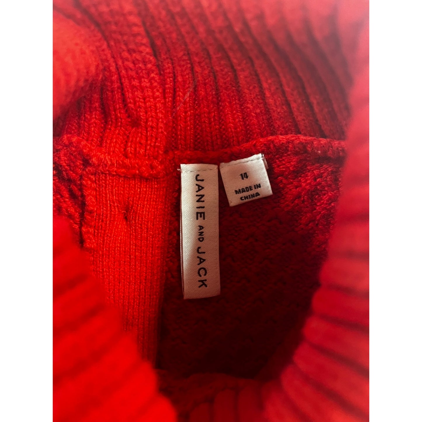 Women’s Jannie & Jack Balloon Sleeve Knitted Turtleneck #2607