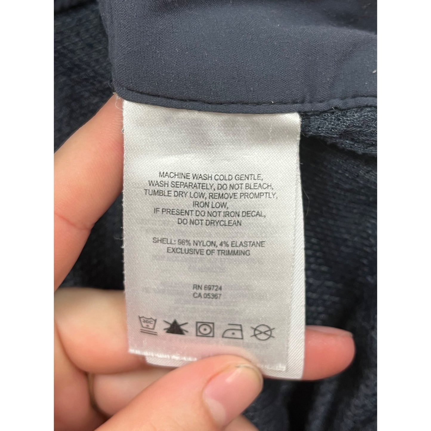 Columbia Omni-Shield Advanced Repellency Capri Size 6 Navy Blue #8377
