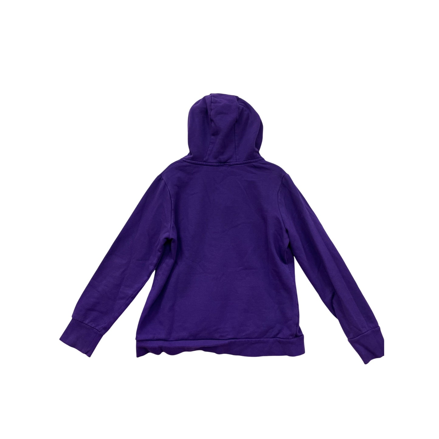 Minnesota Vikings NFL Womens Purple Hoodie Sweatshirt Large With Kangaroo Pocket #6842