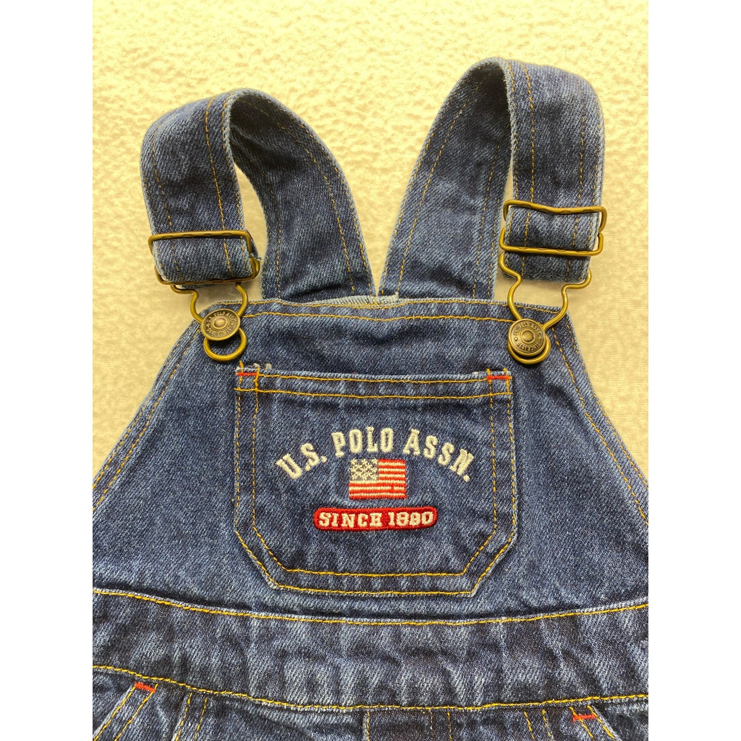 U.S. Polo Assn. Baby Denim Overalls #5648