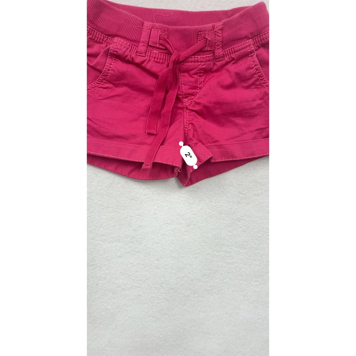 Justice Girls 10R Pink Shorts with Drawstring Waist #6673