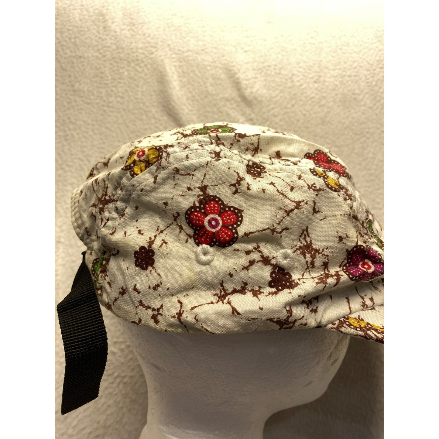 Stussy Floral Pattern Adjustable Baseball Cap With Strapback #5836