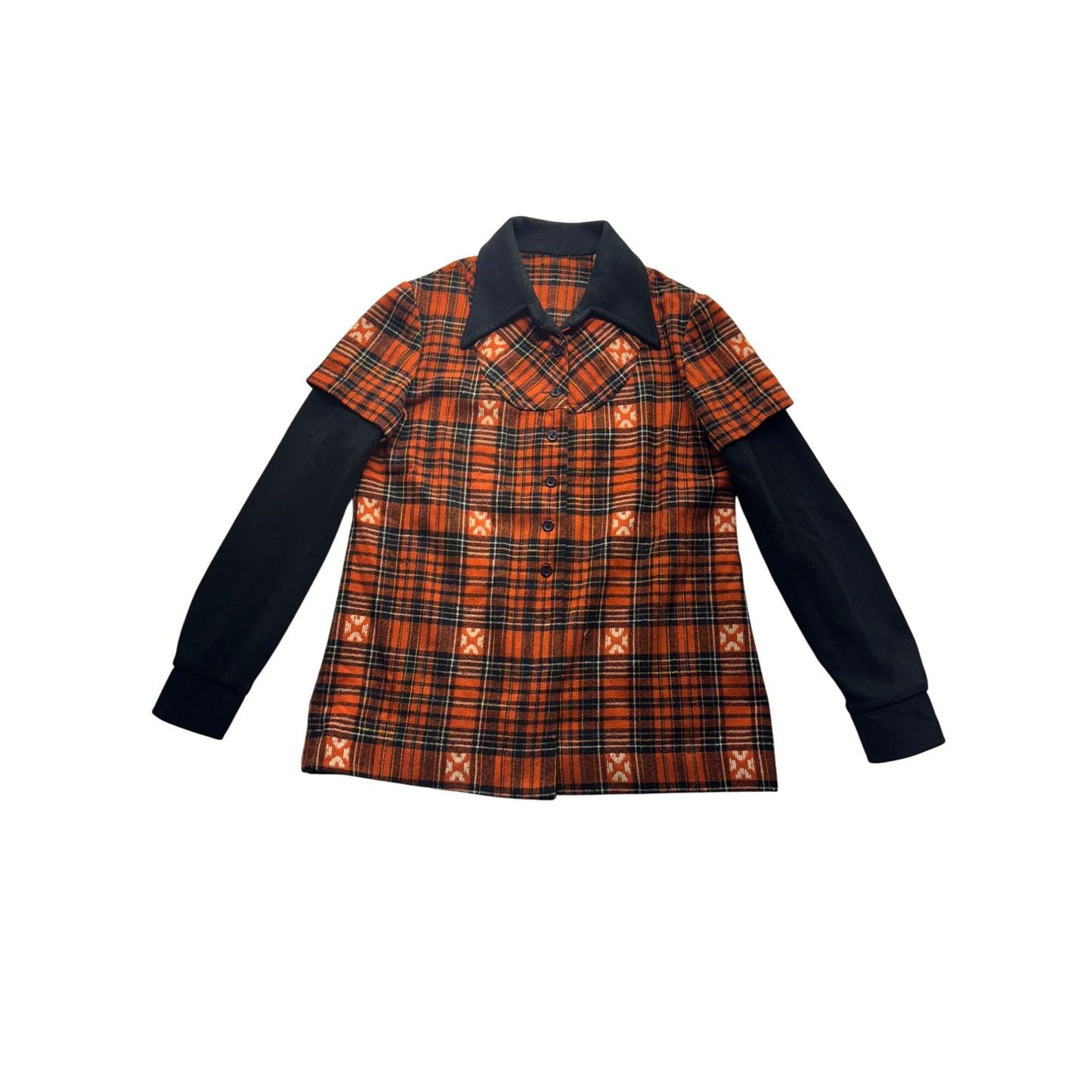 Vintage Women’s Tami San Francisco Plaid Button-Up Shirt #5916