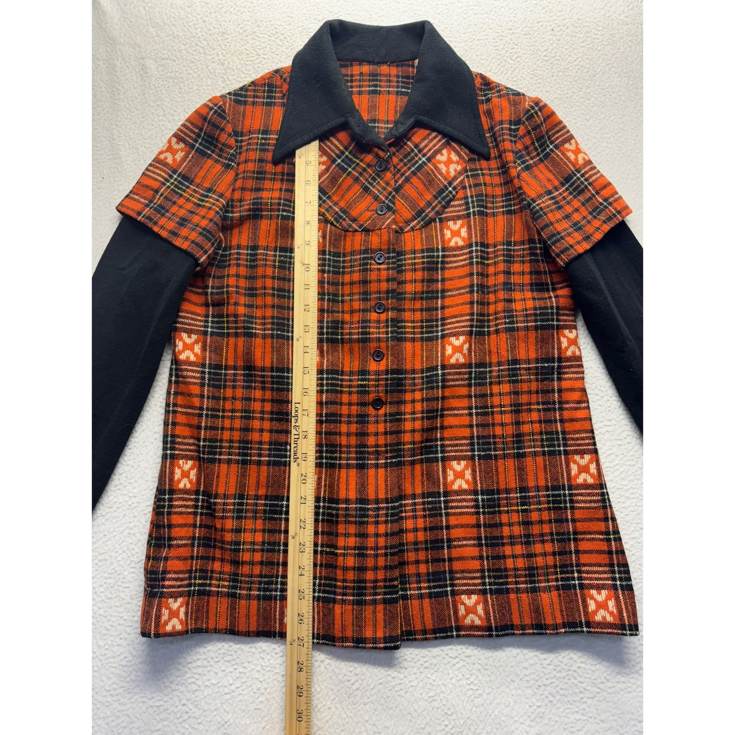Vintage Women’s Tami San Francisco Plaid Button-Up Shirt #5916