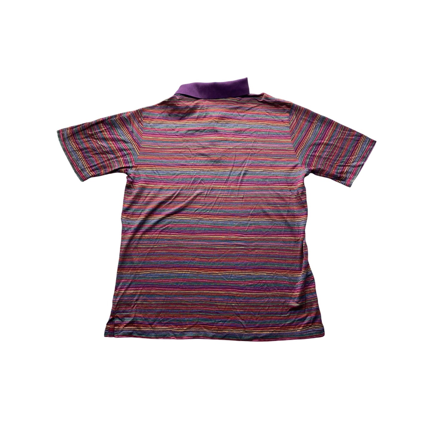 Bugatchi Uomo Mens Striped Polo 100% Mercerized Cotton #7119