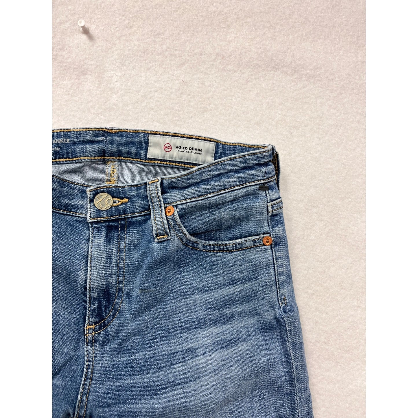 Womens 2 AG Adriano Goldschmied The Prima Ankle Cigarette Jeans #6717