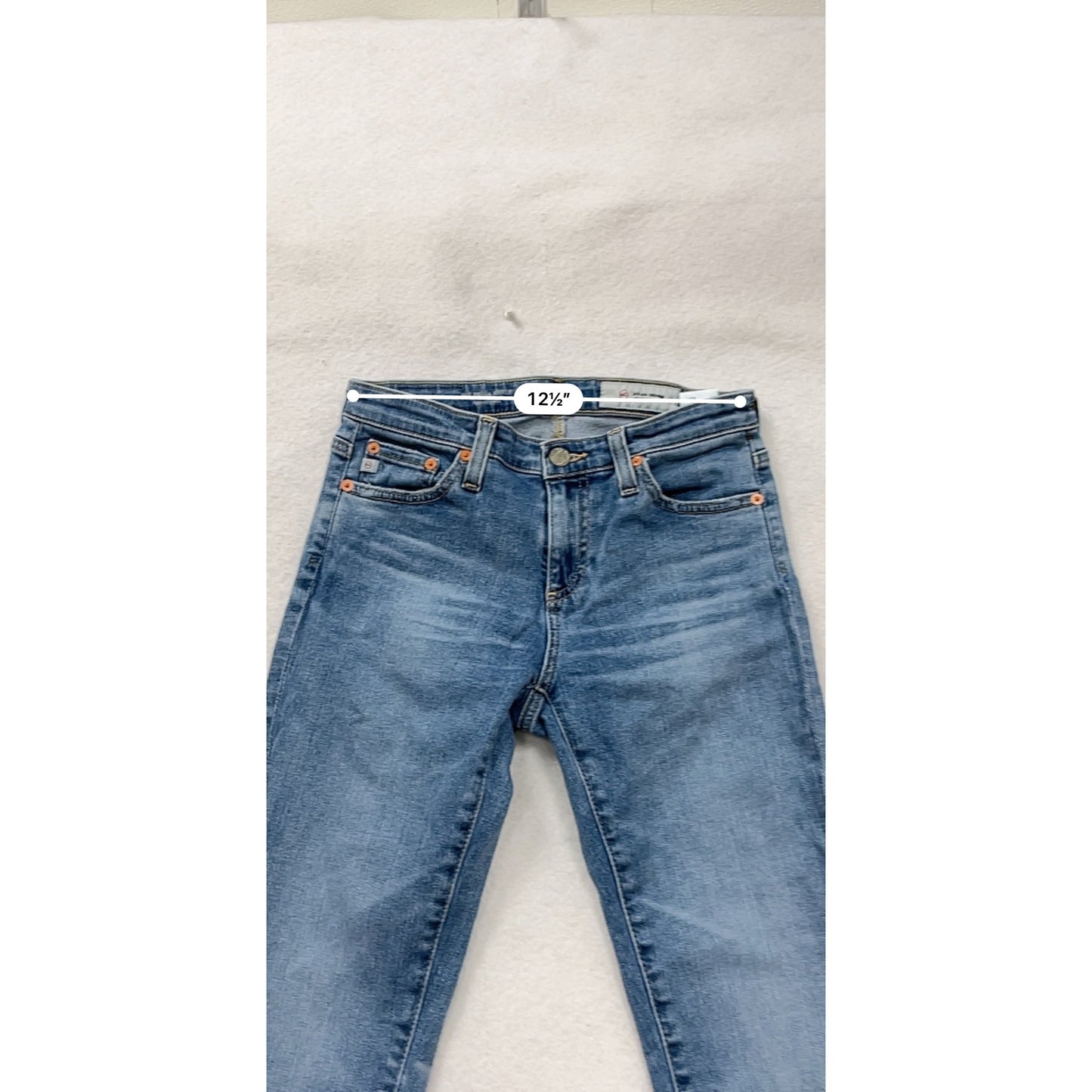 Womens 2 AG Adriano Goldschmied The Prima Ankle Cigarette Jeans #6717