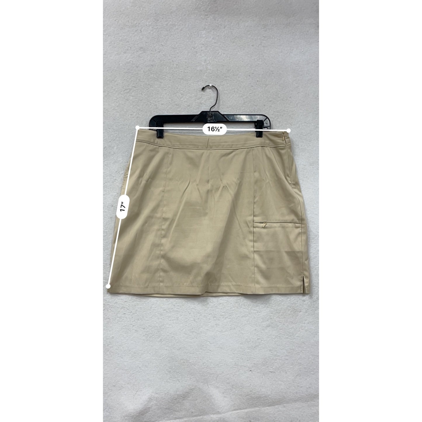 Liz Claiborne Tan Skirt Size 12 #8477
