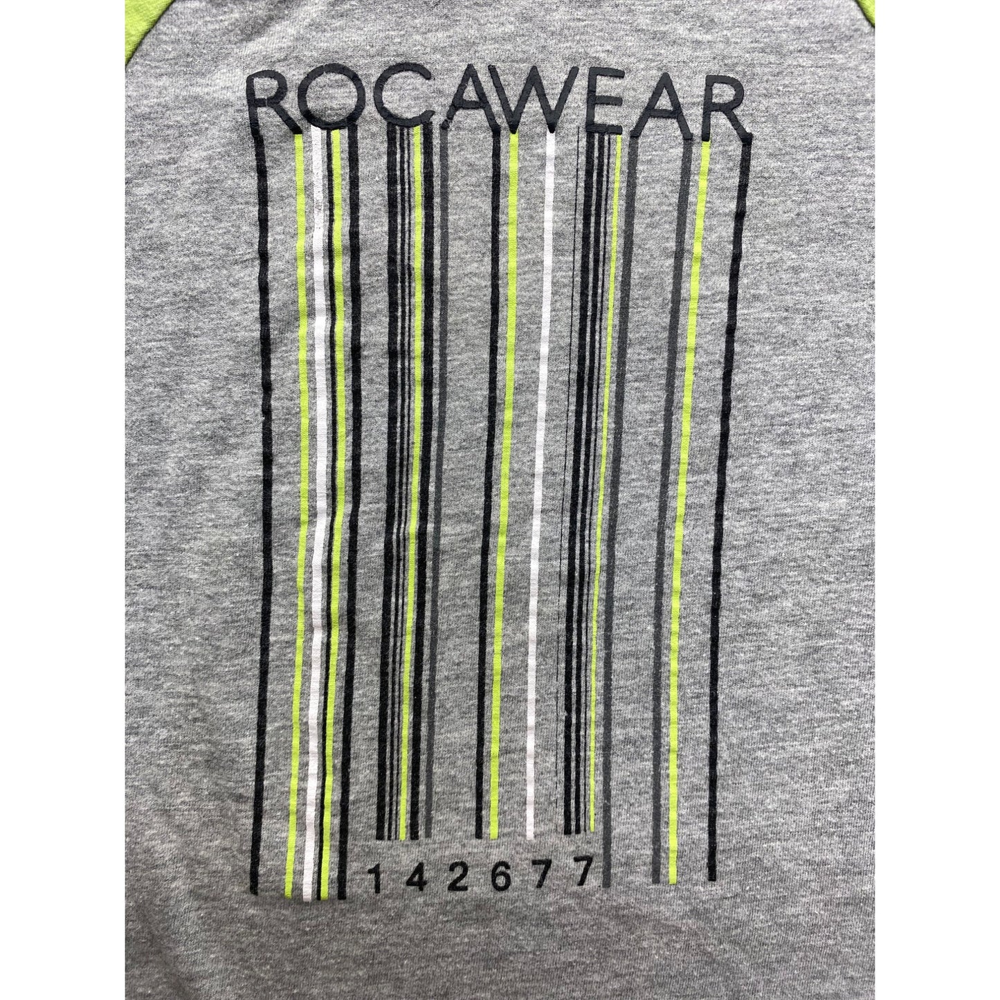 Rocawear Baby Boys Raglan T-Shirt With Barcode Design #7336