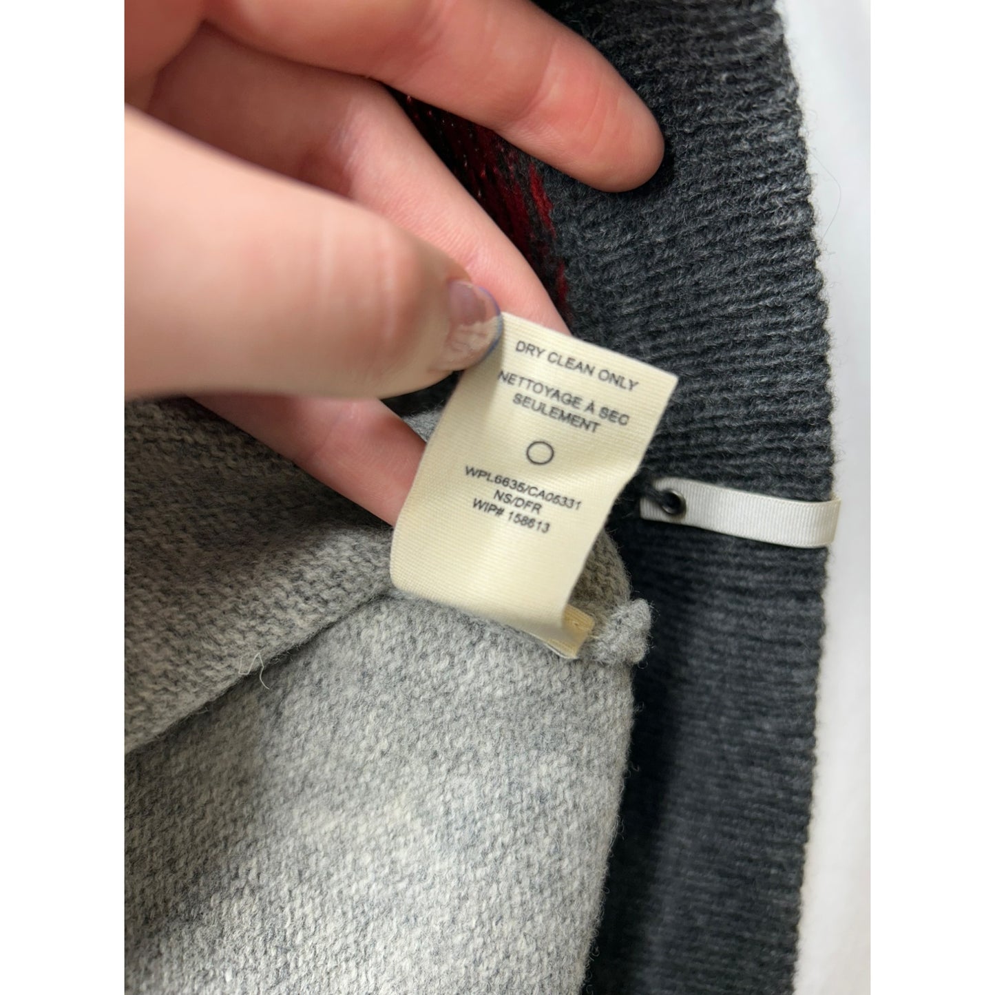 NWT Wool Women’s Grey Vest #2896