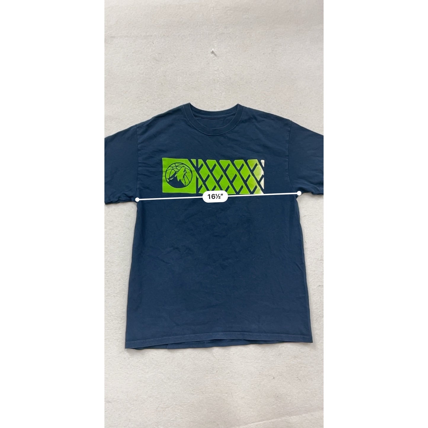 Minnesota Timberwolves NBA Graphic Tee Shirt M #307A