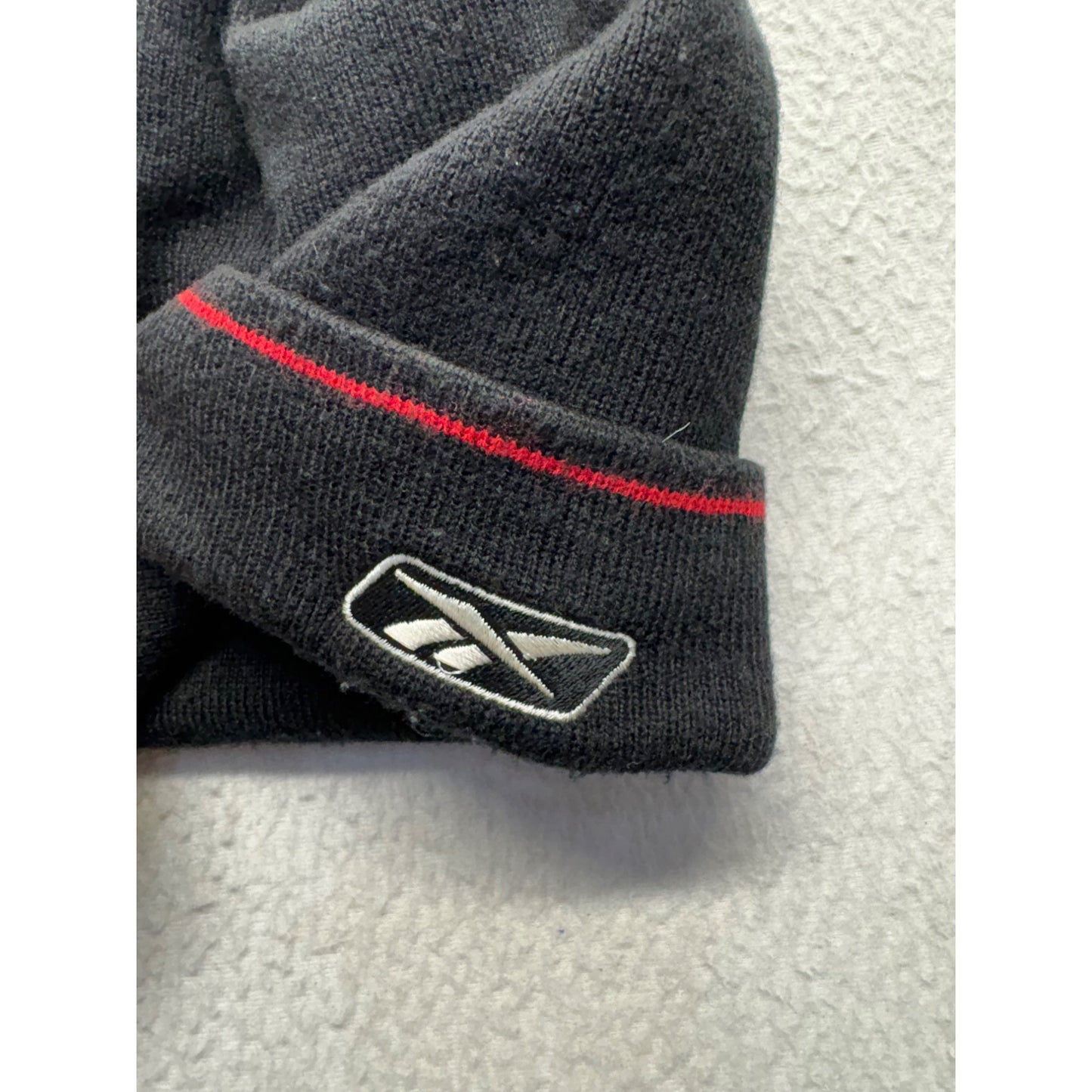 NHL Reebok Face Off Collection Black Knit MN Wild beanie #7427