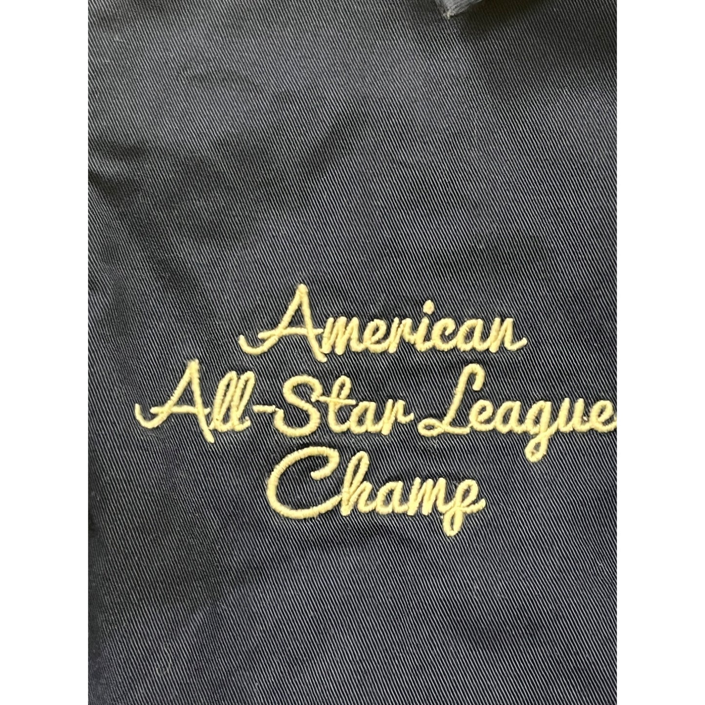 Boys Navy NY Jacket By Carters 4T American All-Star League Champ #6743