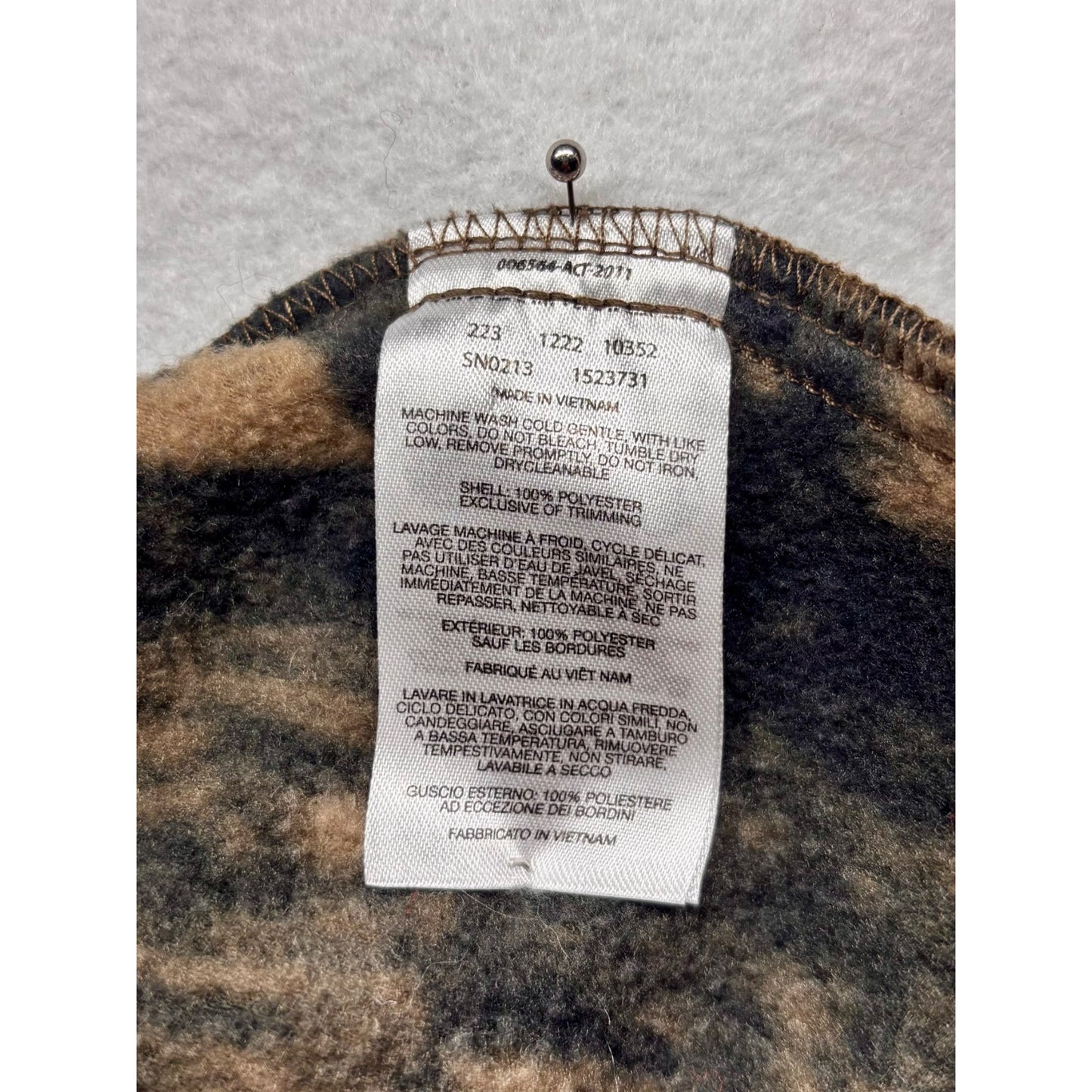 Columbia Camo Jumper -2849